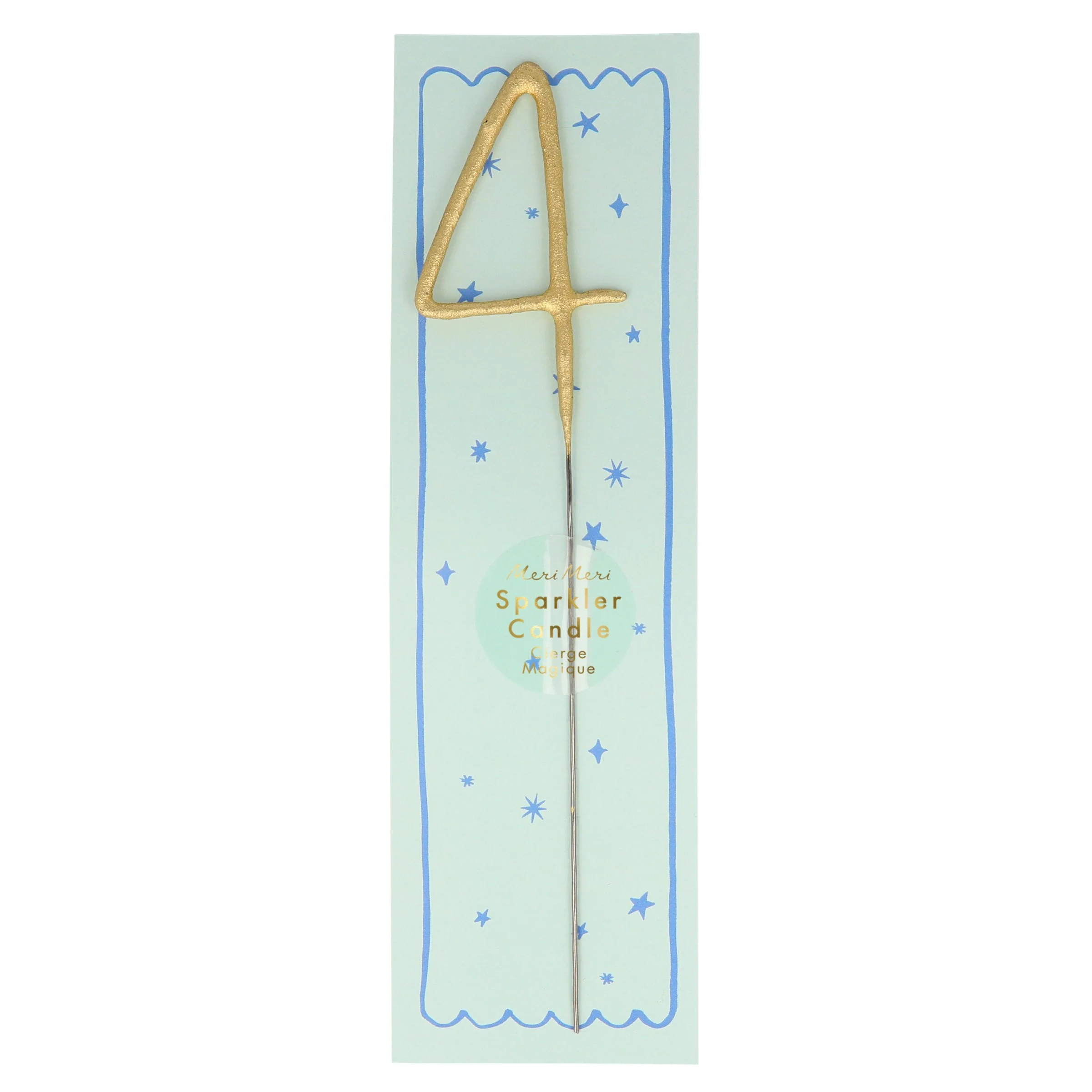Gold Sparkler Numbers 0 to 9 Candles - Image 6