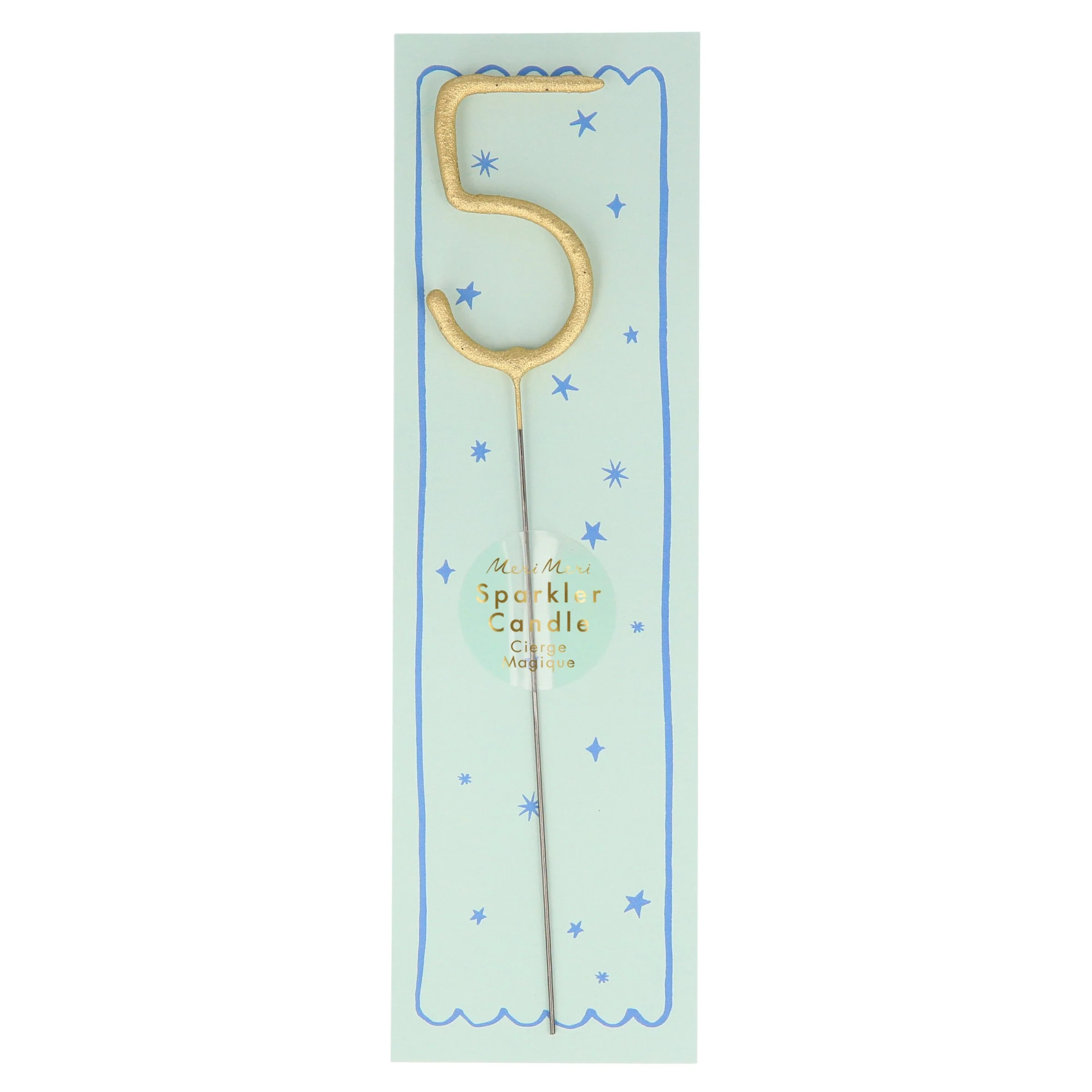 Gold Sparkler Numbers 0 to 9 Candles - Image 7
