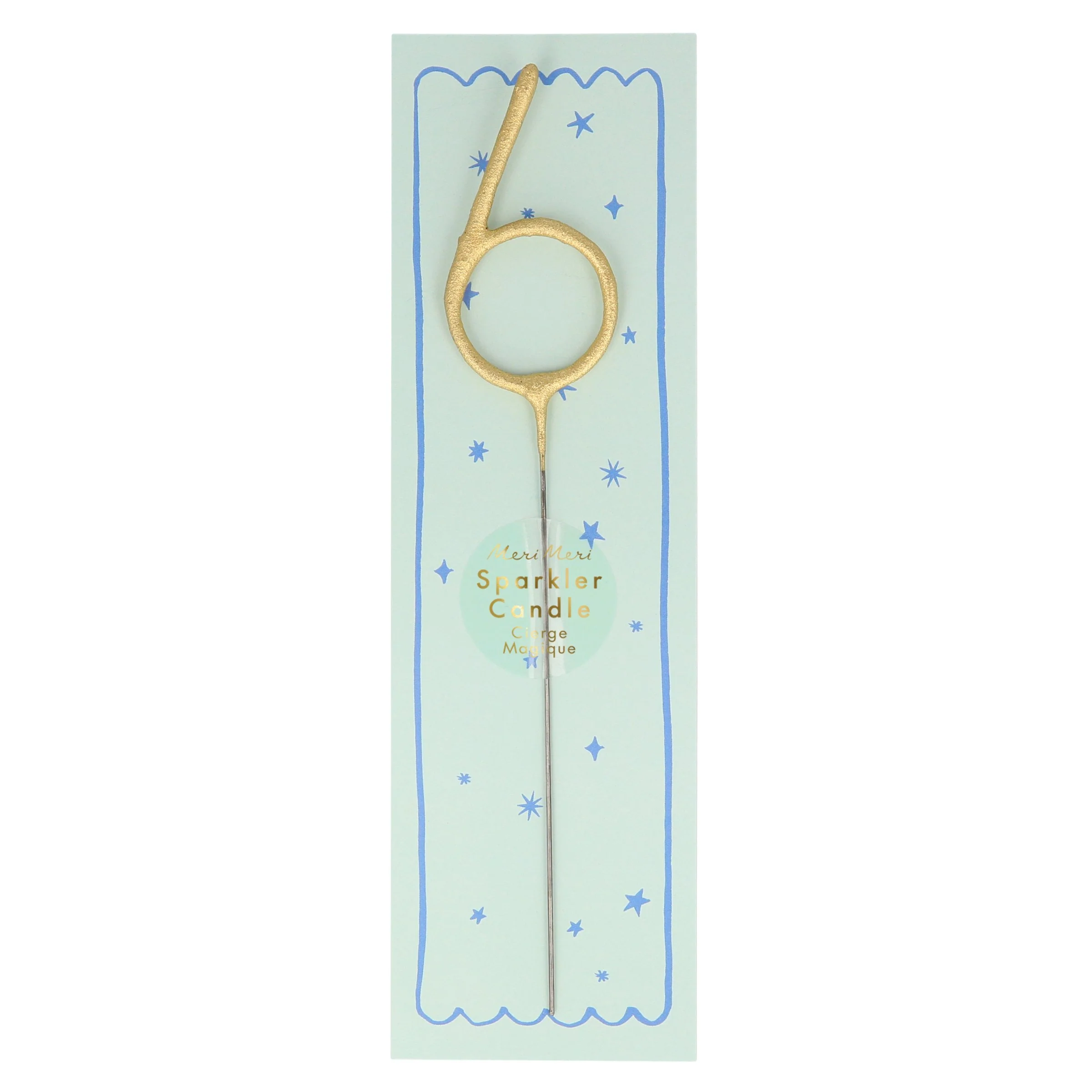 Gold Sparkler Numbers 0 to 9 Candles - Image 8
