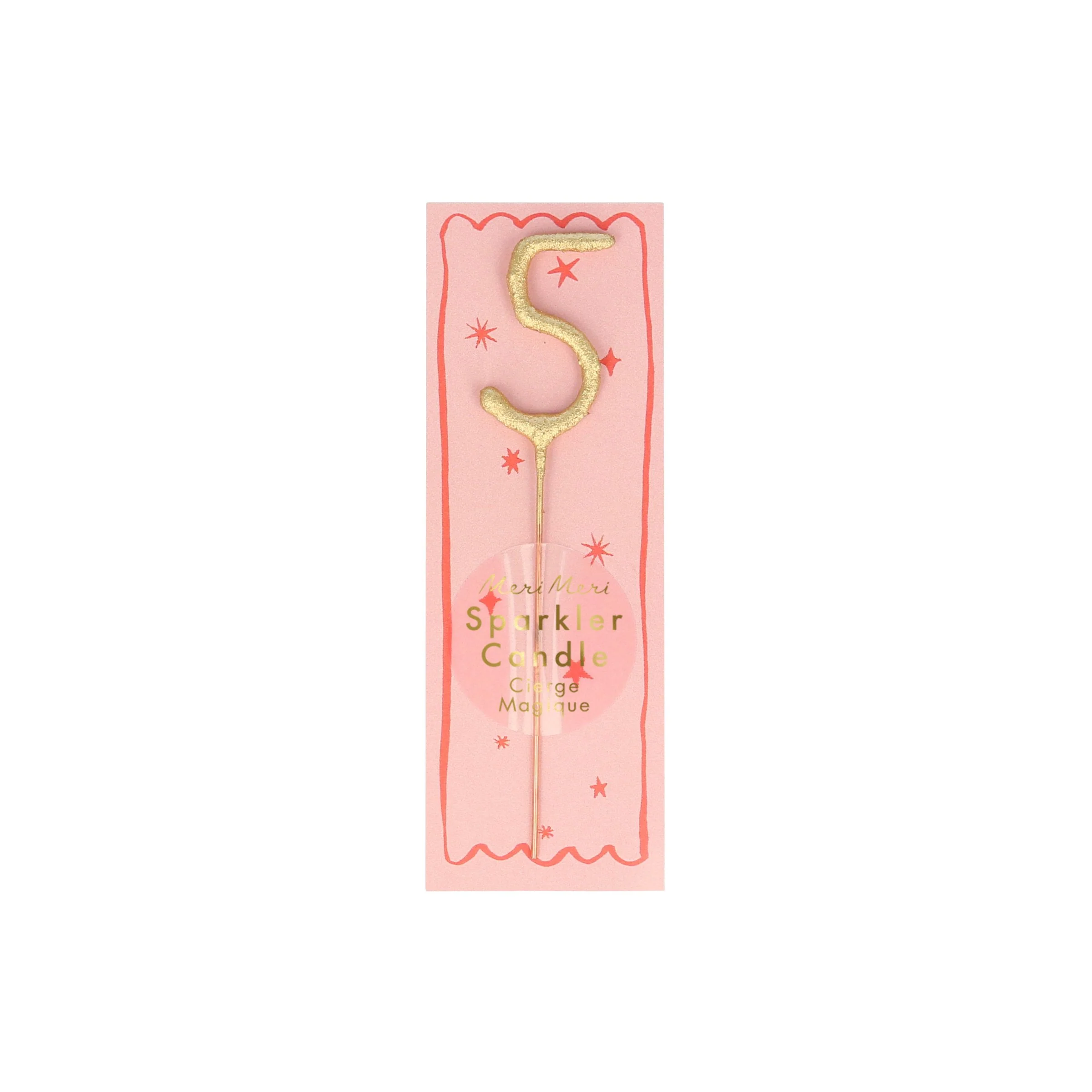 Gold Sparkler Numbers 0 to 9 Mini Candles - Image 6