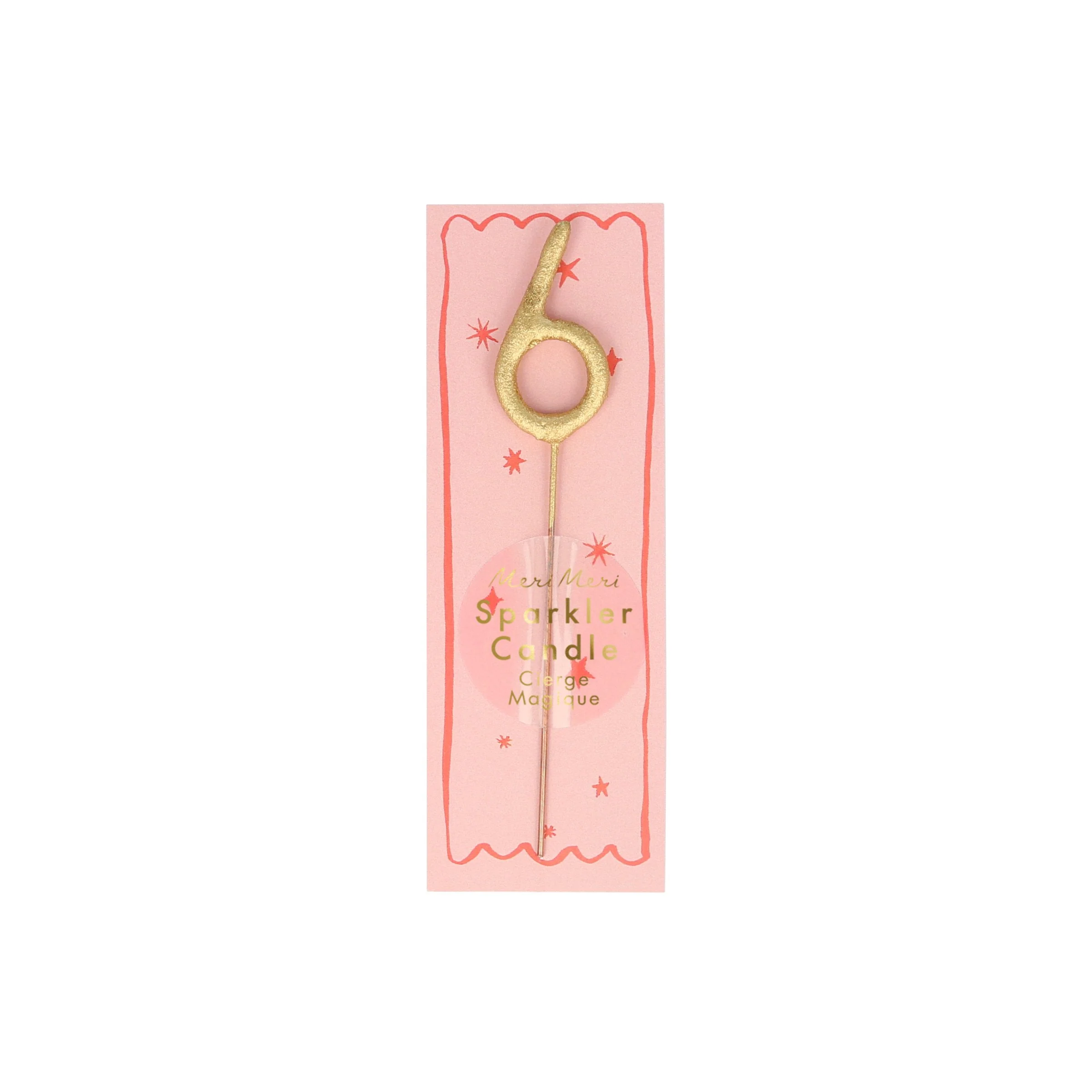 Gold Sparkler Numbers 0 to 9 Mini Candles - Image 7