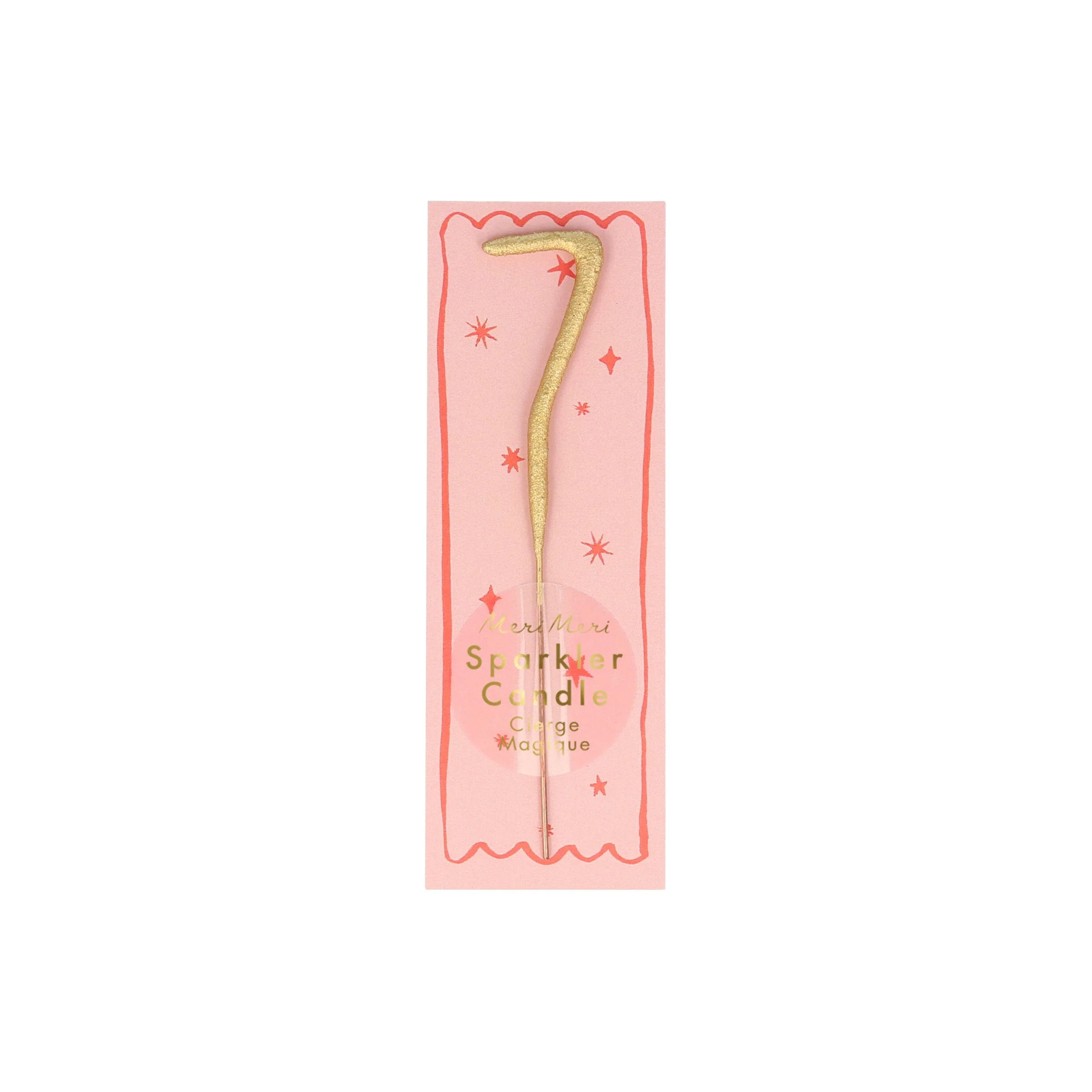 Gold Sparkler Numbers 0 to 9 Mini Candles - Image 8