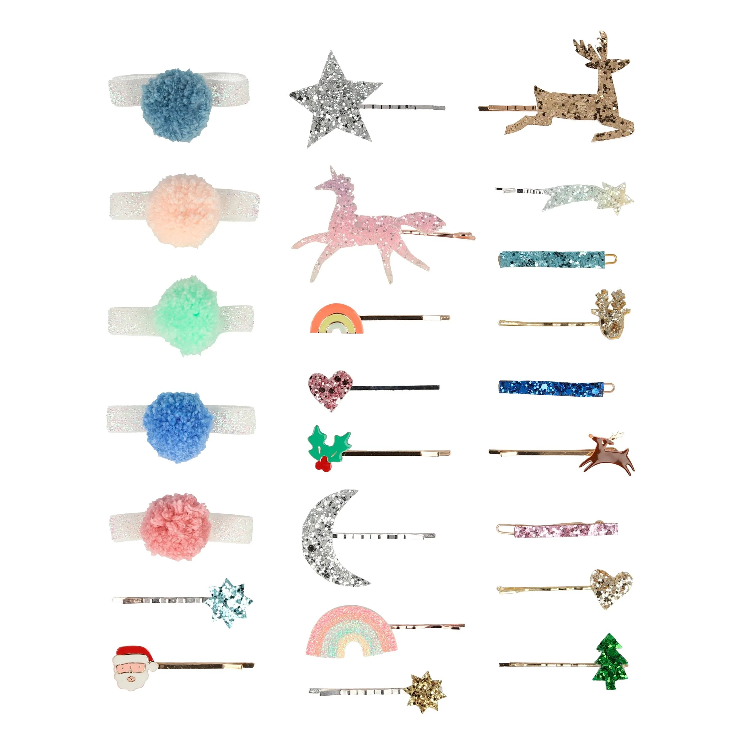 Hair Accessories Advent Calendar Suitcase - Image 4