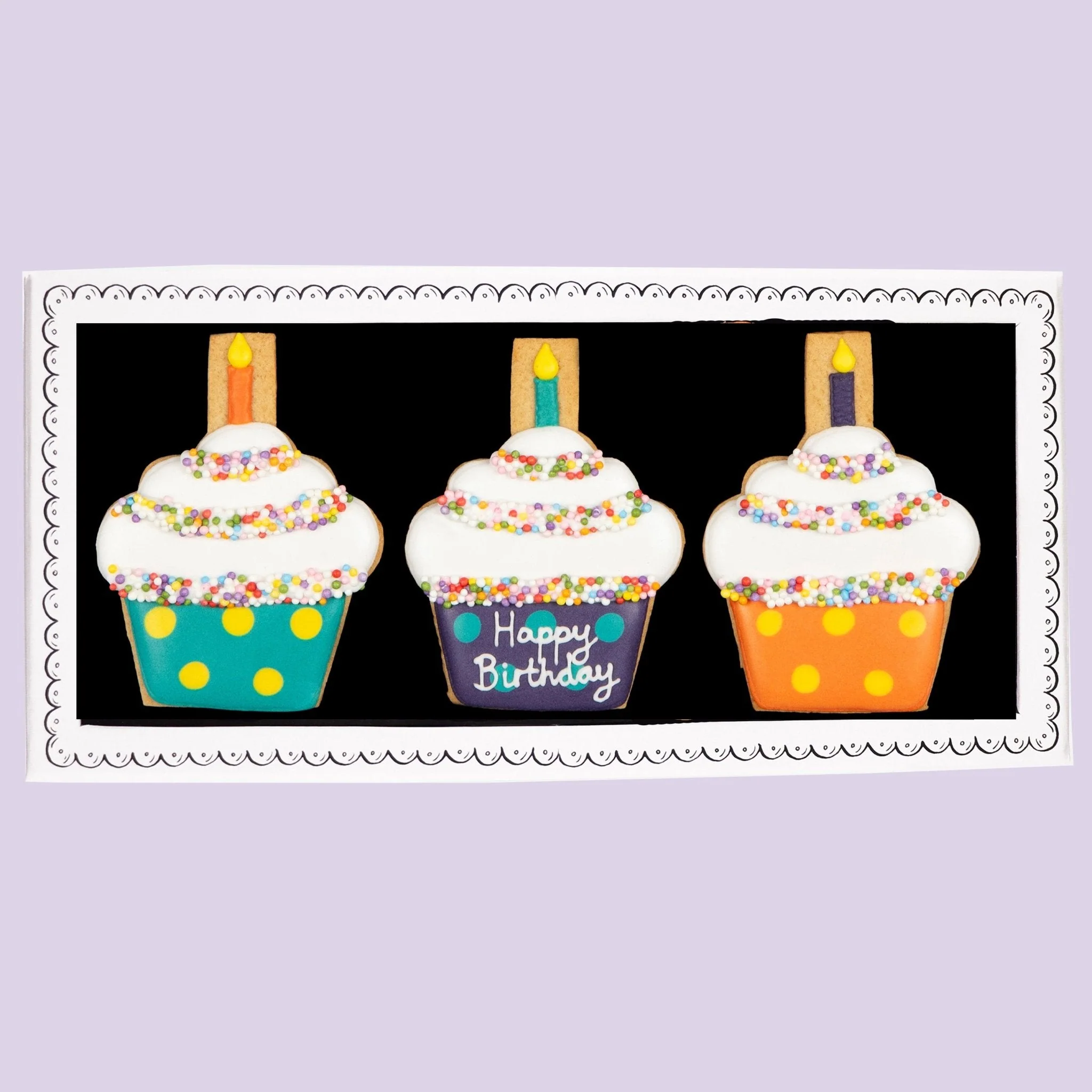 Hip Hip Hooray! Letterbox Biscuits - Image 2
