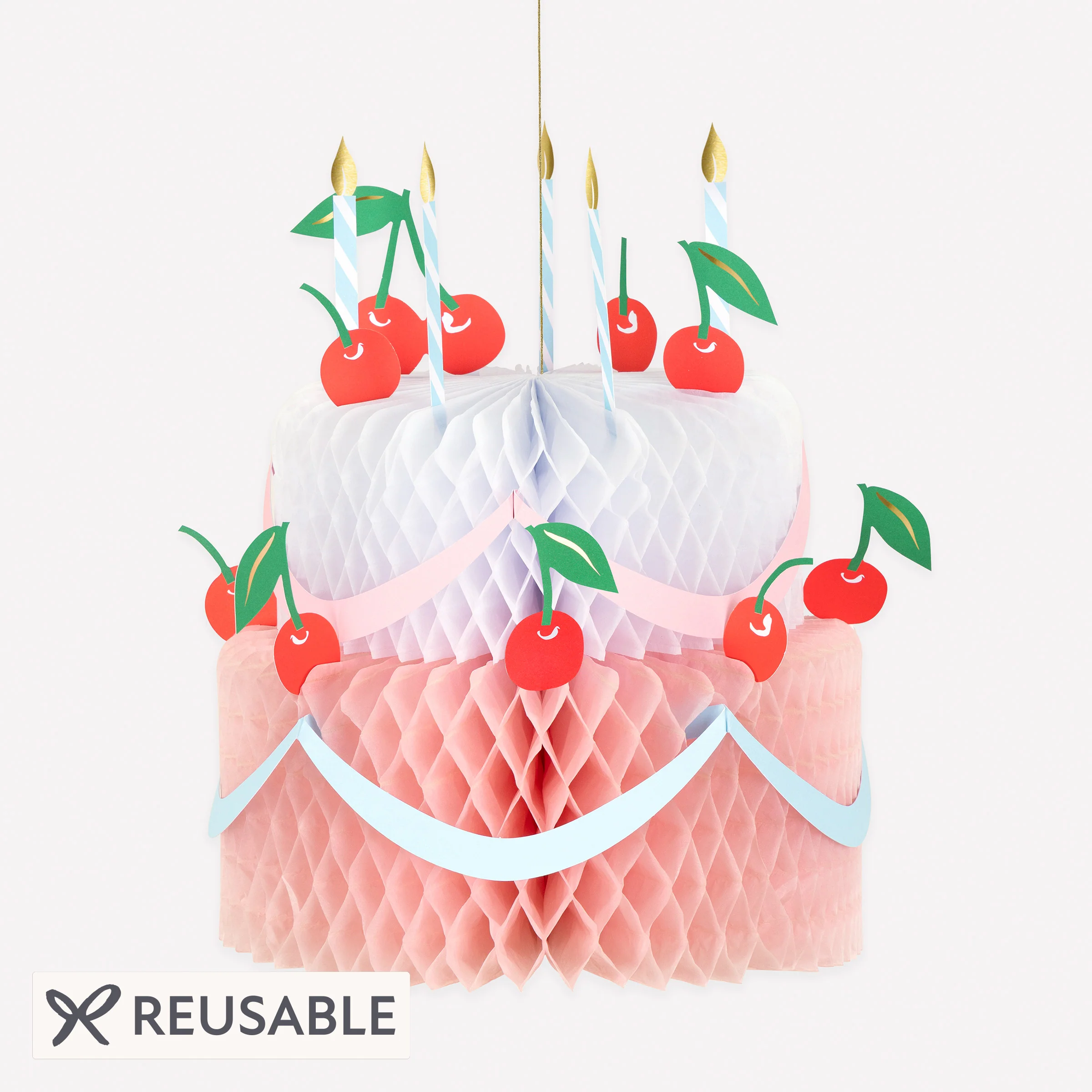 Honeycomb Birthday Cake Decoration