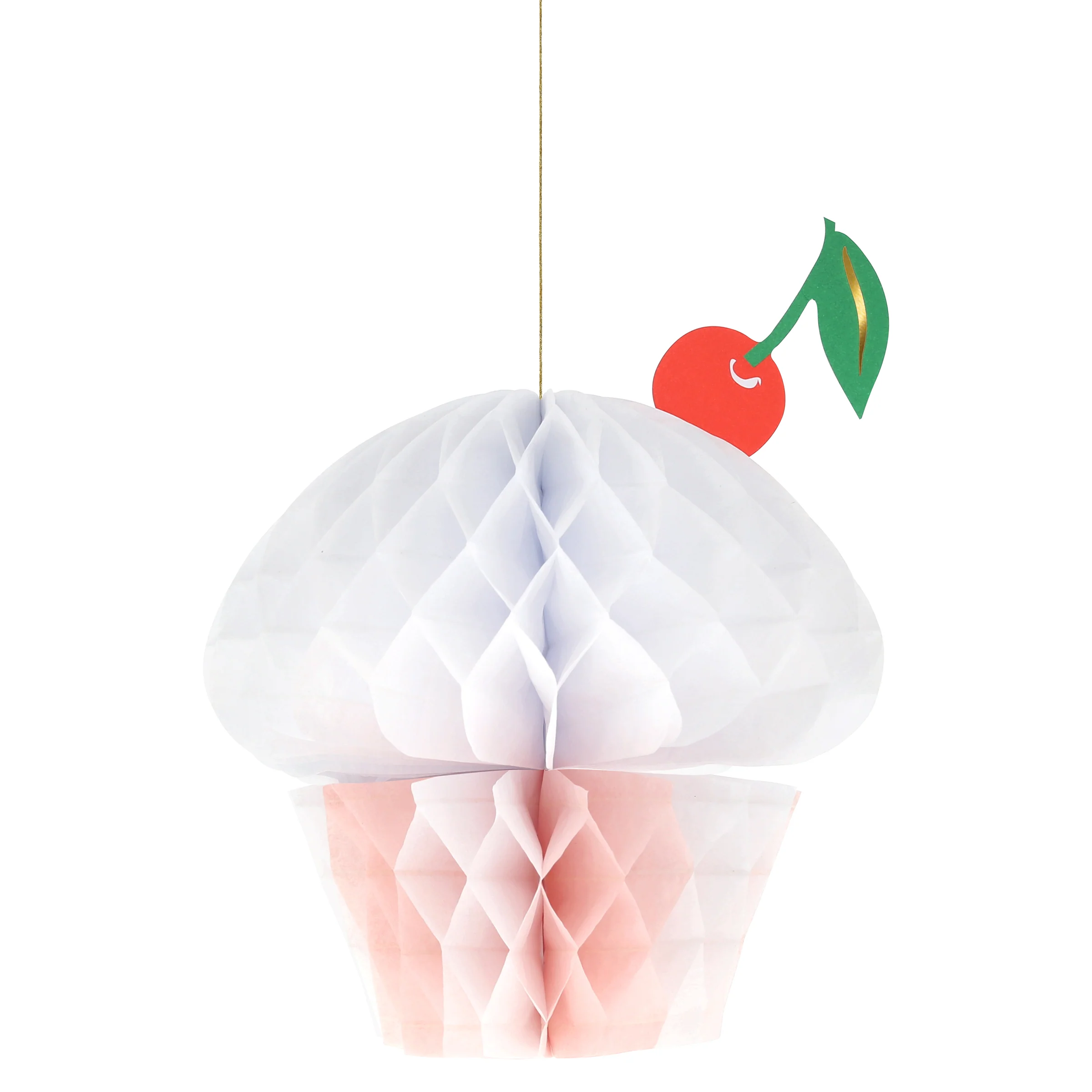 Honeycomb Cupcake Decorations (x 4) - Image 5