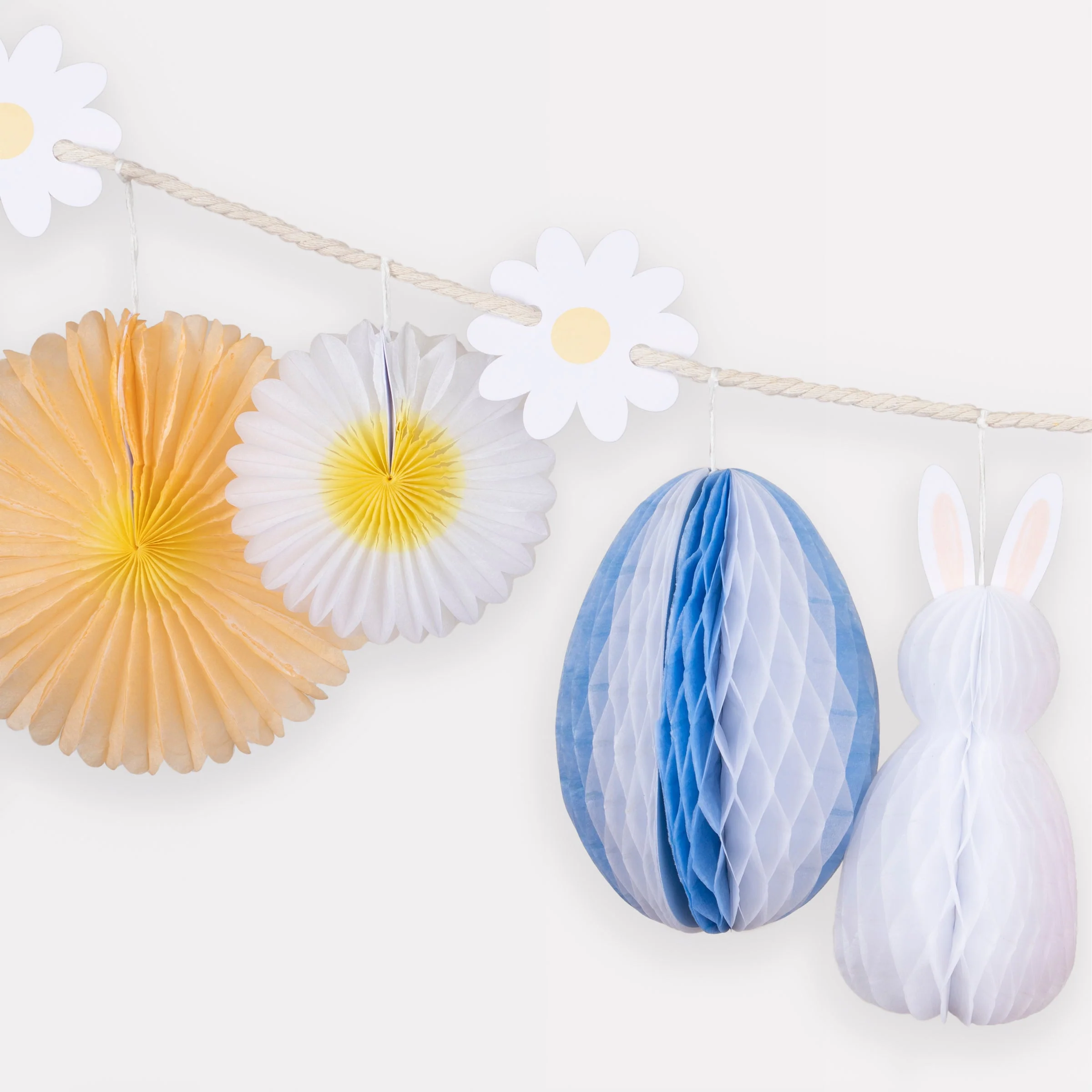 Honeycomb Easter Bunny Garland - Image 4