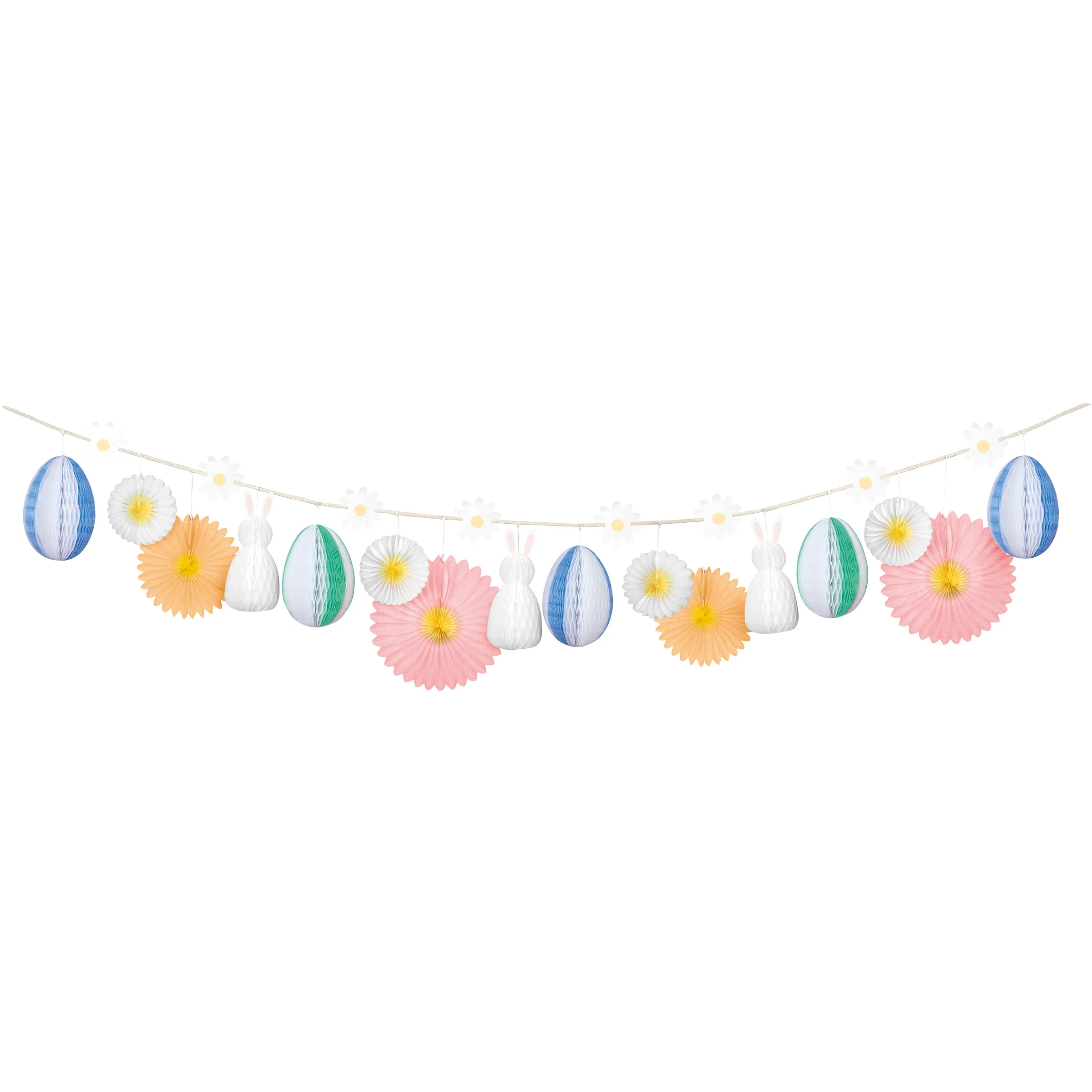Honeycomb Easter Bunny Garland - Image 6