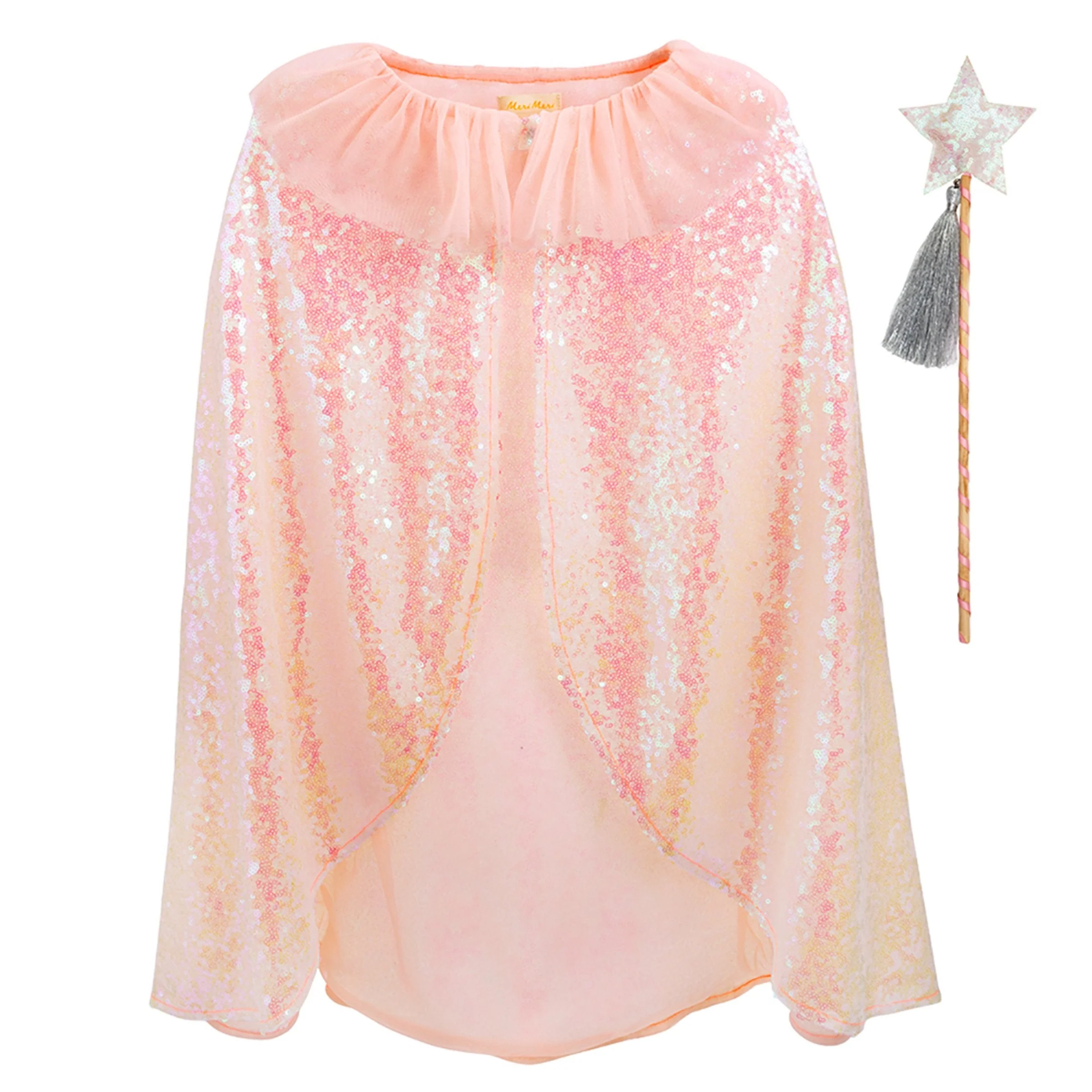 Iridescent Sequin Cape Costume - Image 5