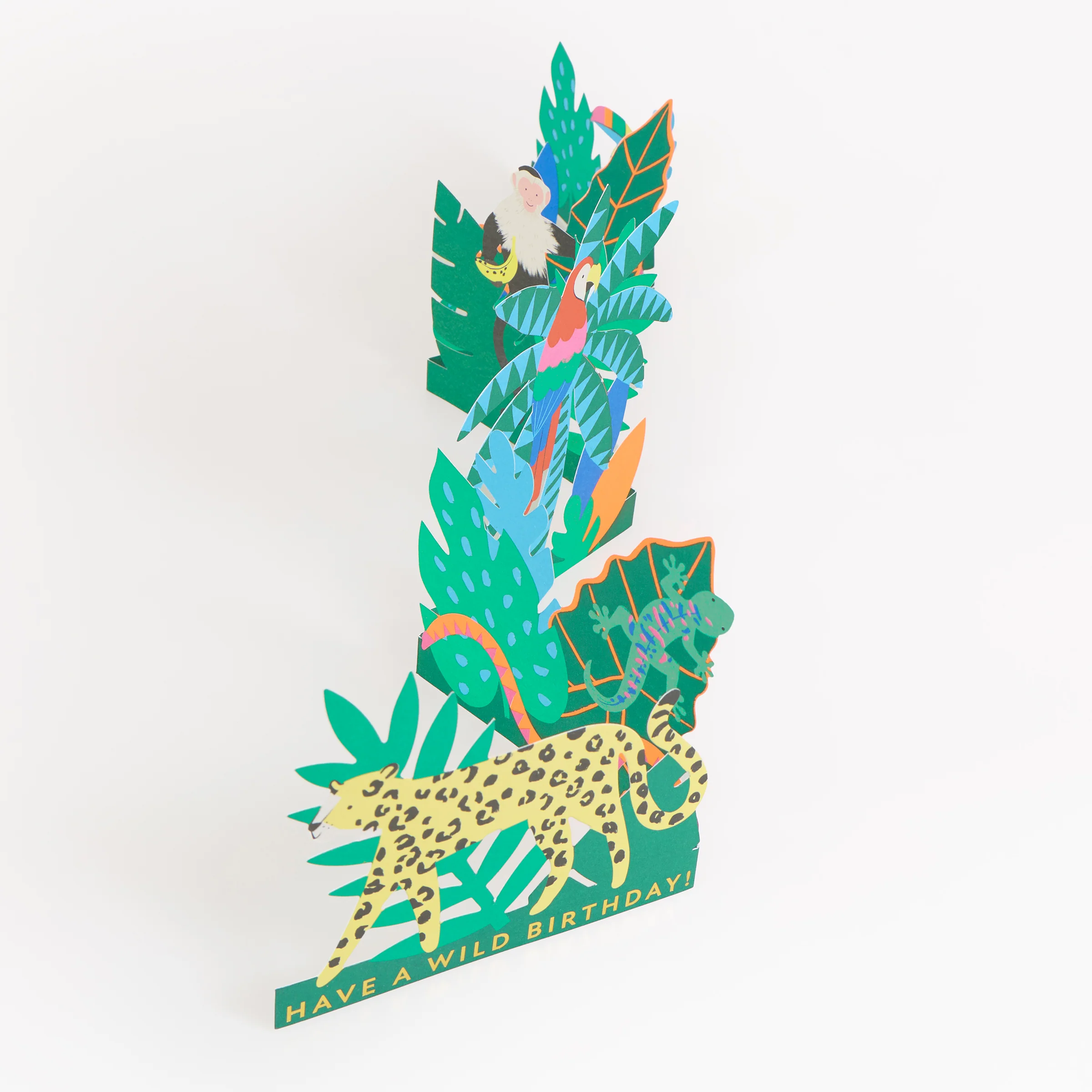 Jungle Jamboree Concertina Card - Image 3