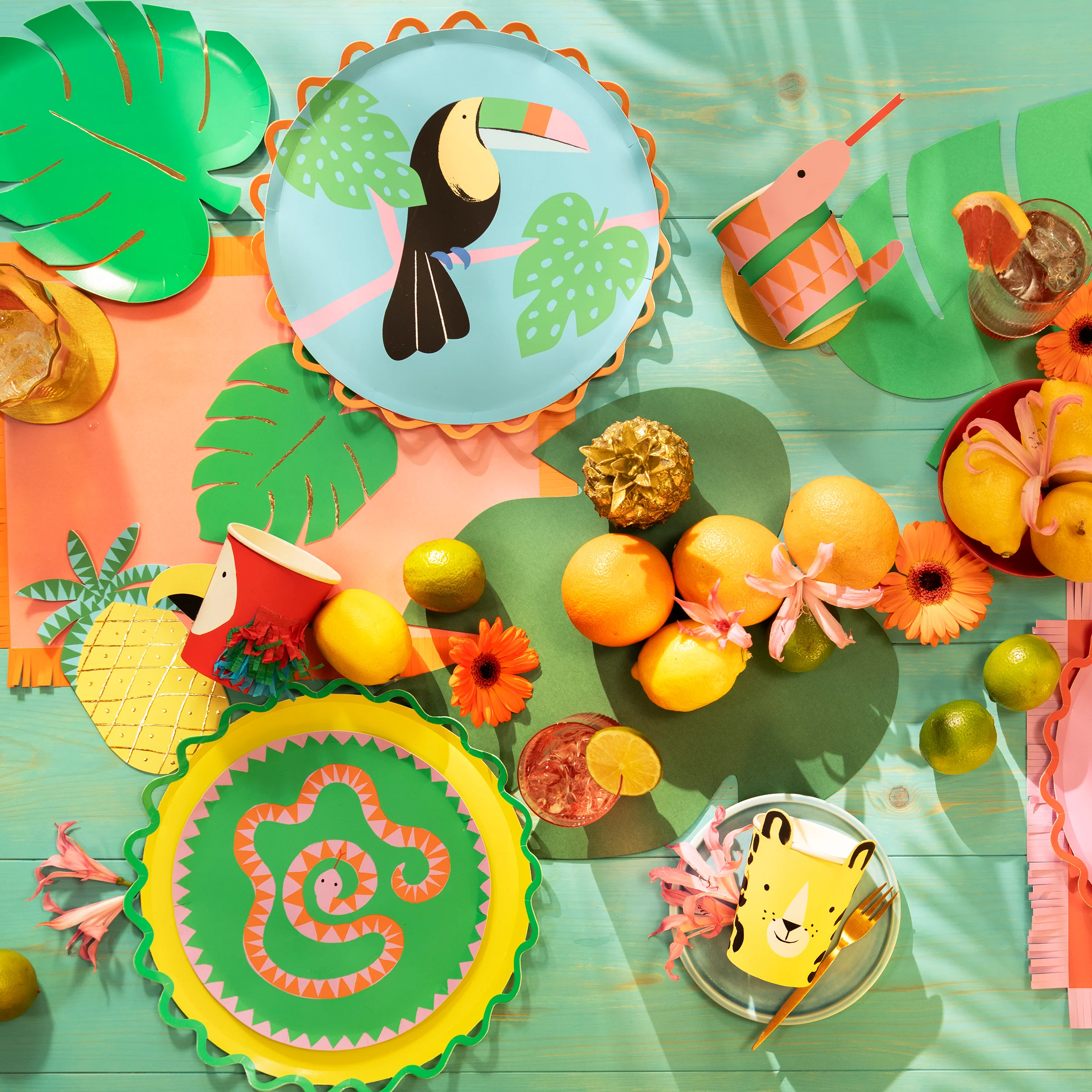 Jungle Jamboree Side Plates (x 8) - Image 3