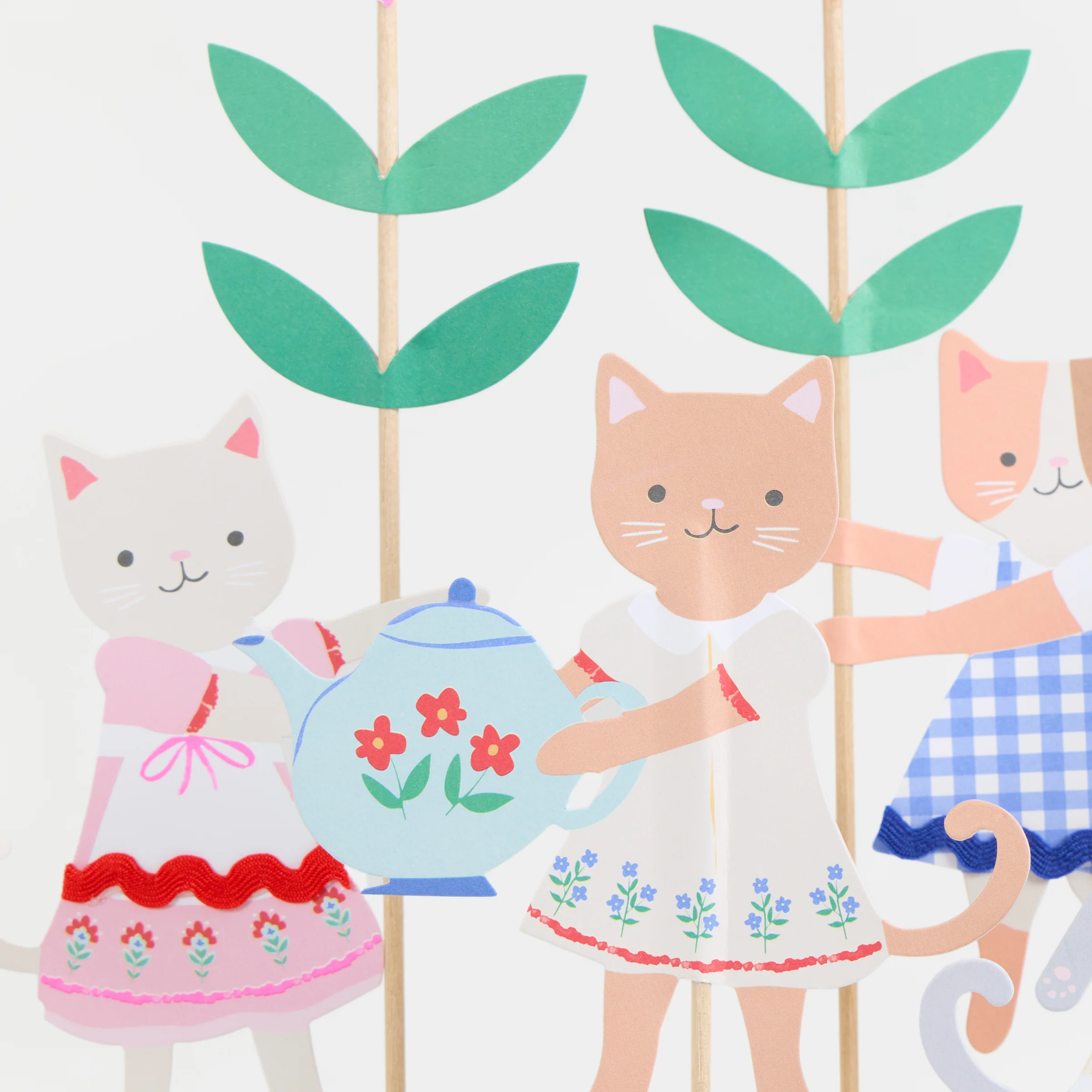 Kitten Club Cake Toppers (x 4) - Image 3