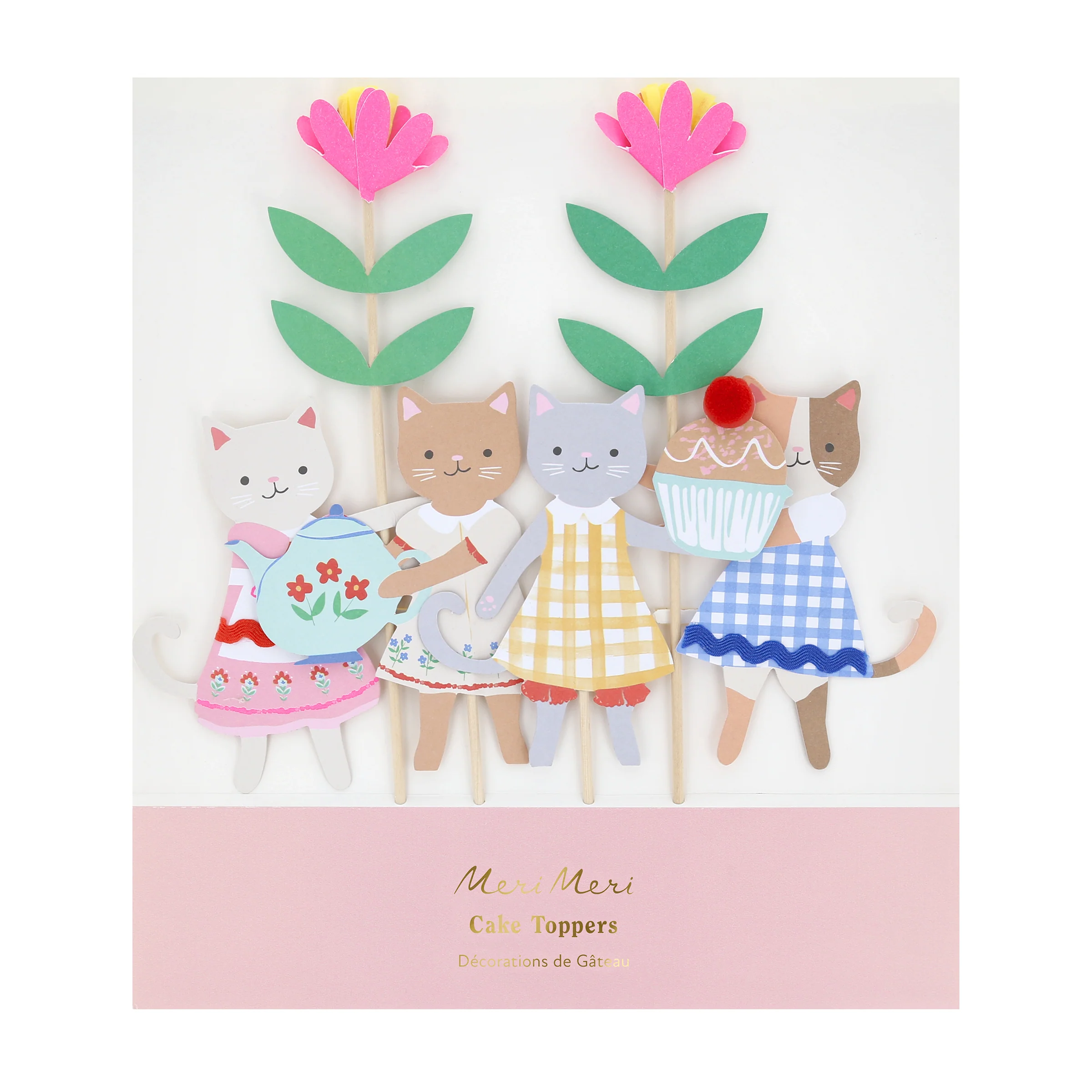 Kitten Club Cake Toppers (x 4) - Image 6