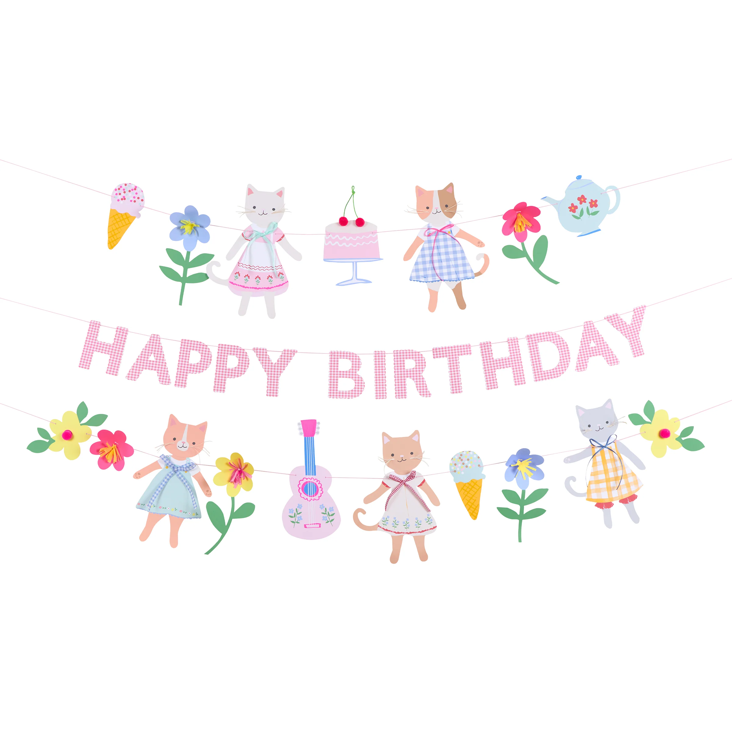 Kitten Club Garland Set - Image 3