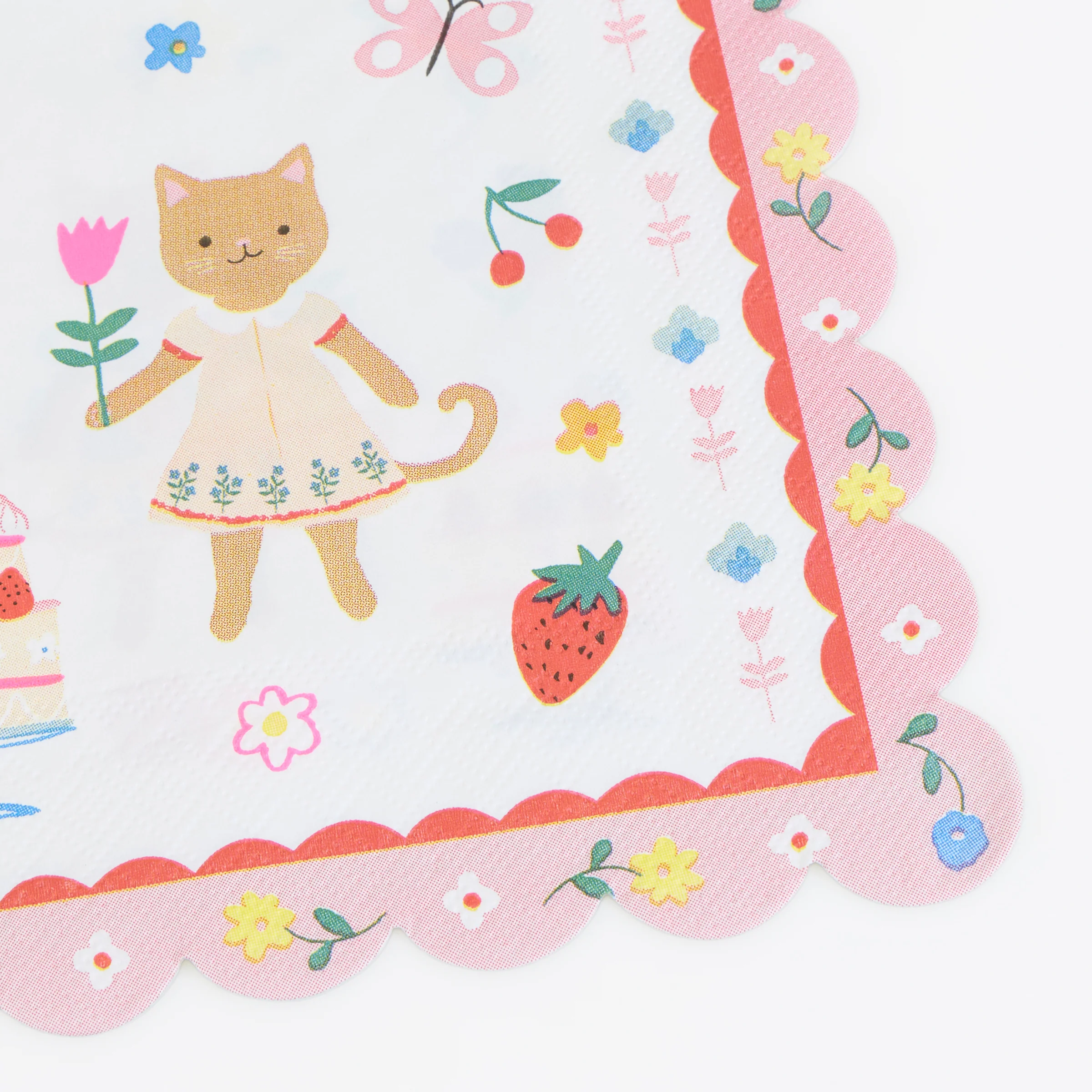 Kitten Club Large Napkins (x 16) - Image 3