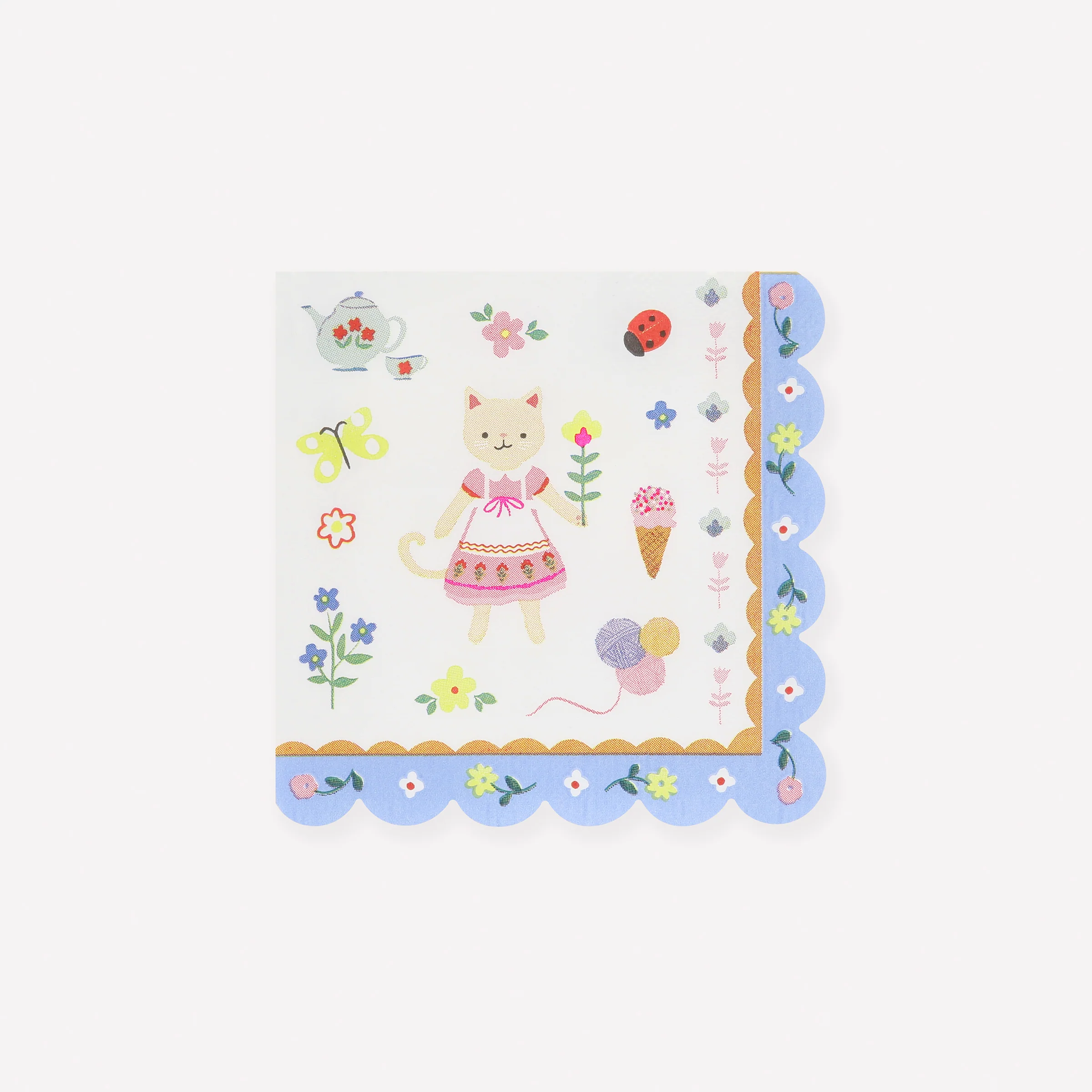 Kitten Club Small Napkins (x 16)