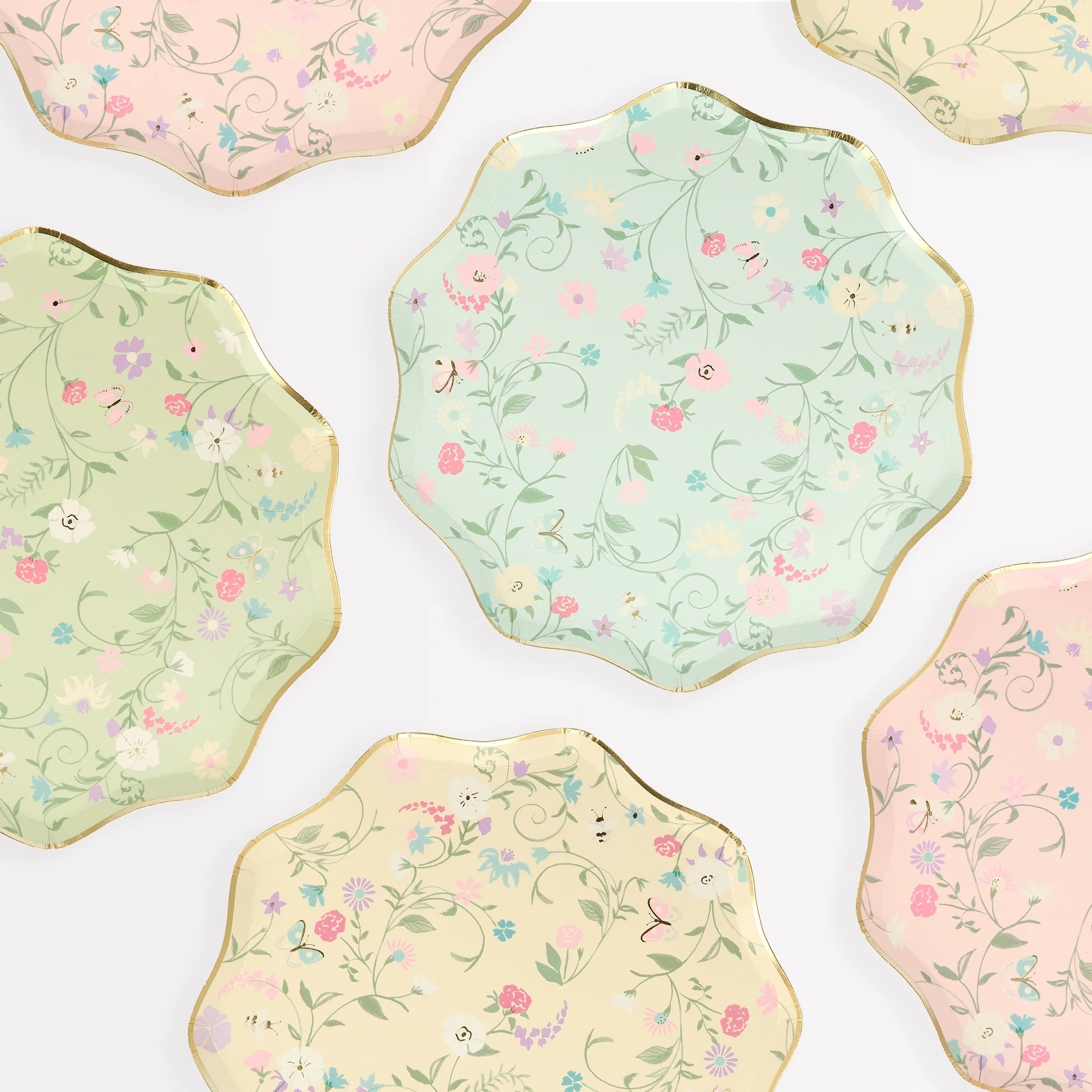 Meri Meri x Ladurée Small Floral Party Set - Image 5