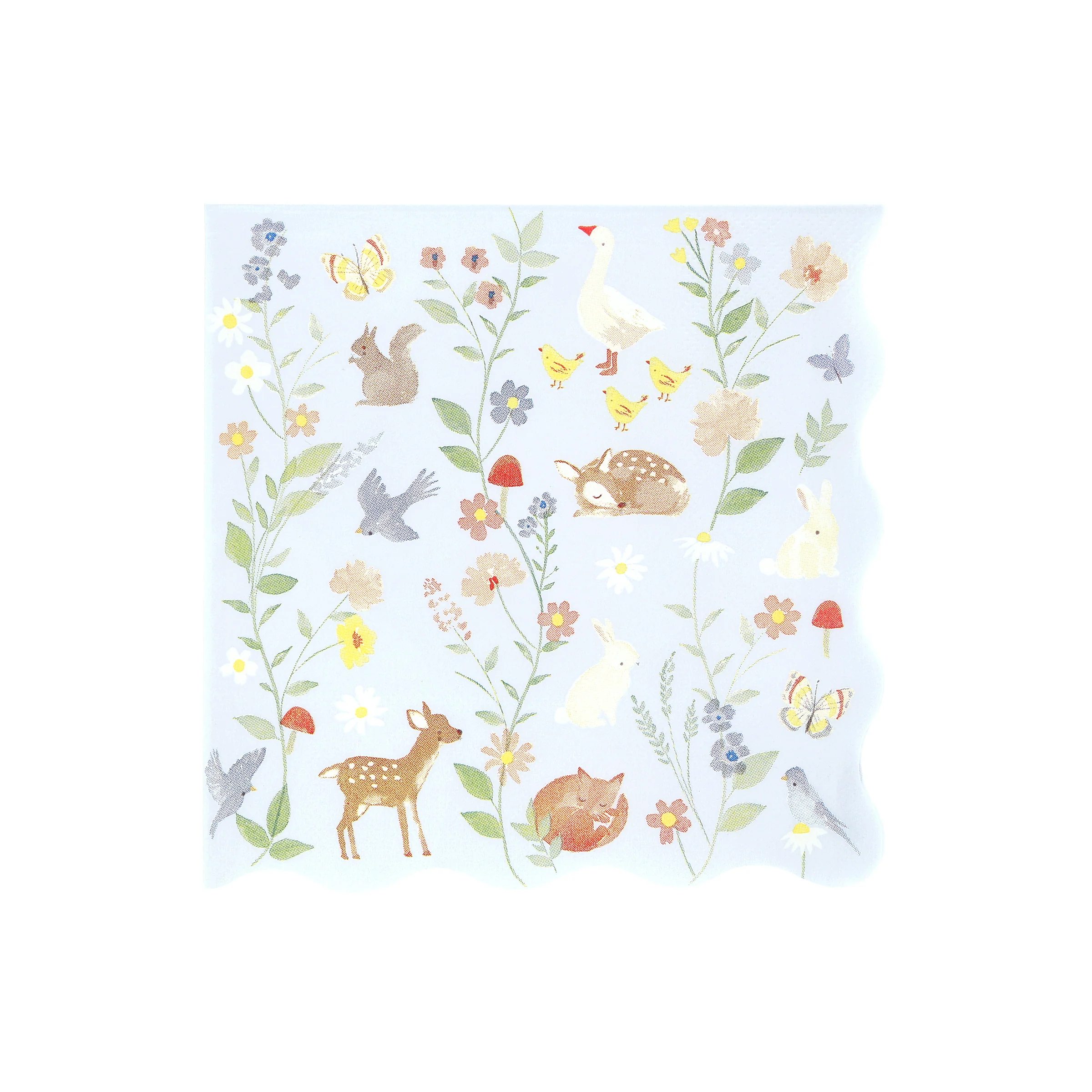 Little Animals Large Napkins (x 16) - Image 3
