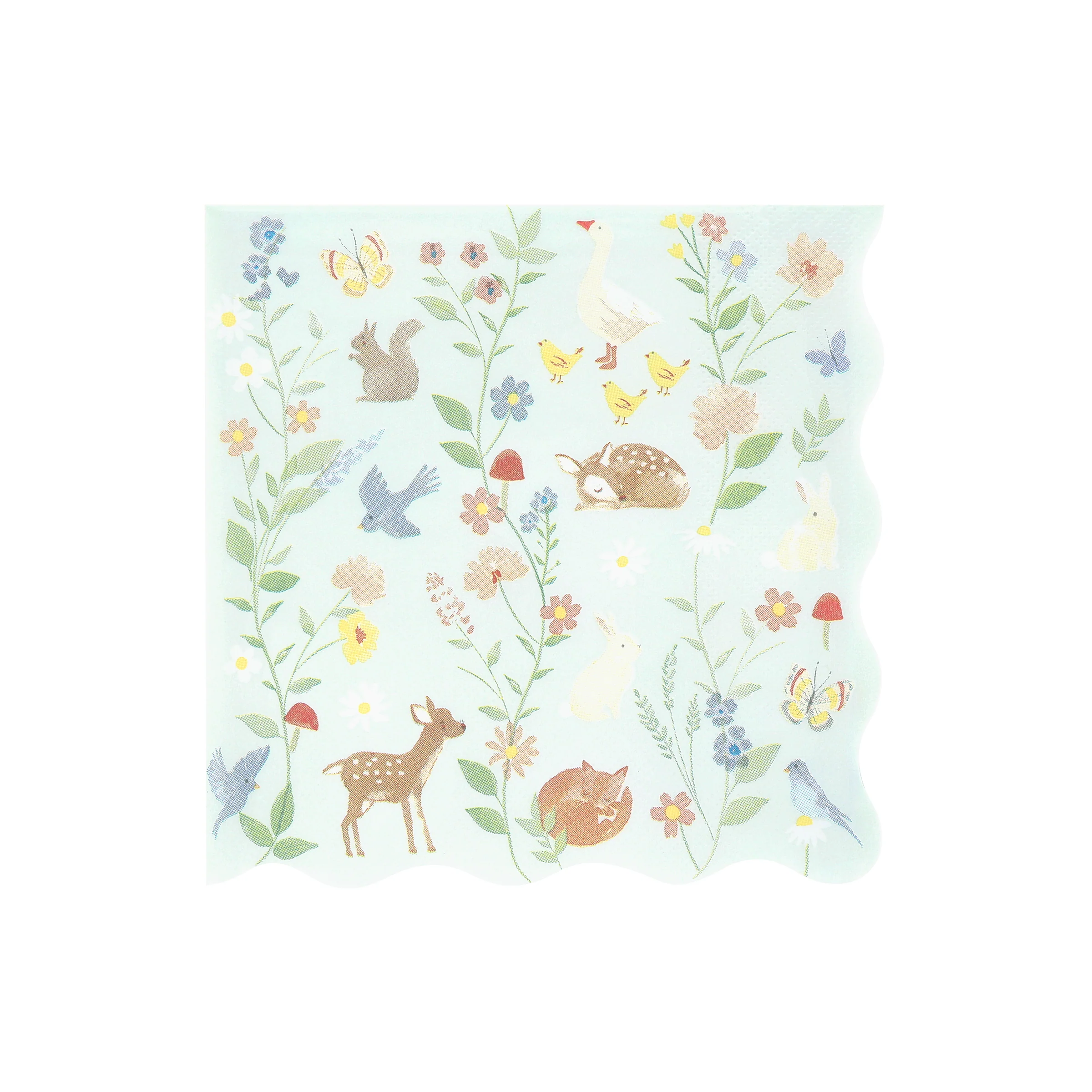 Little Animals Large Napkins (x 16) - Image 4