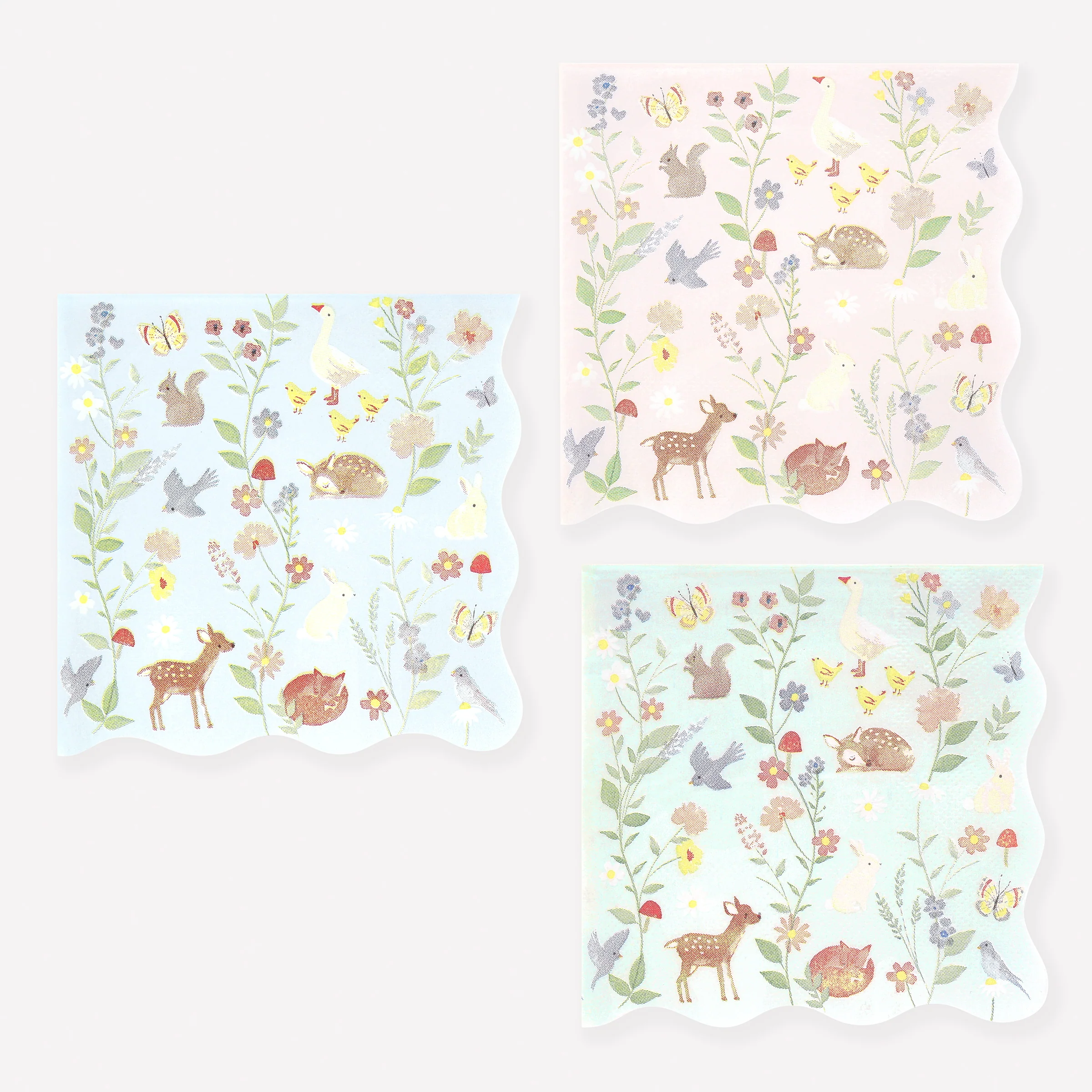 Little Animals Small Napkins (x 16)