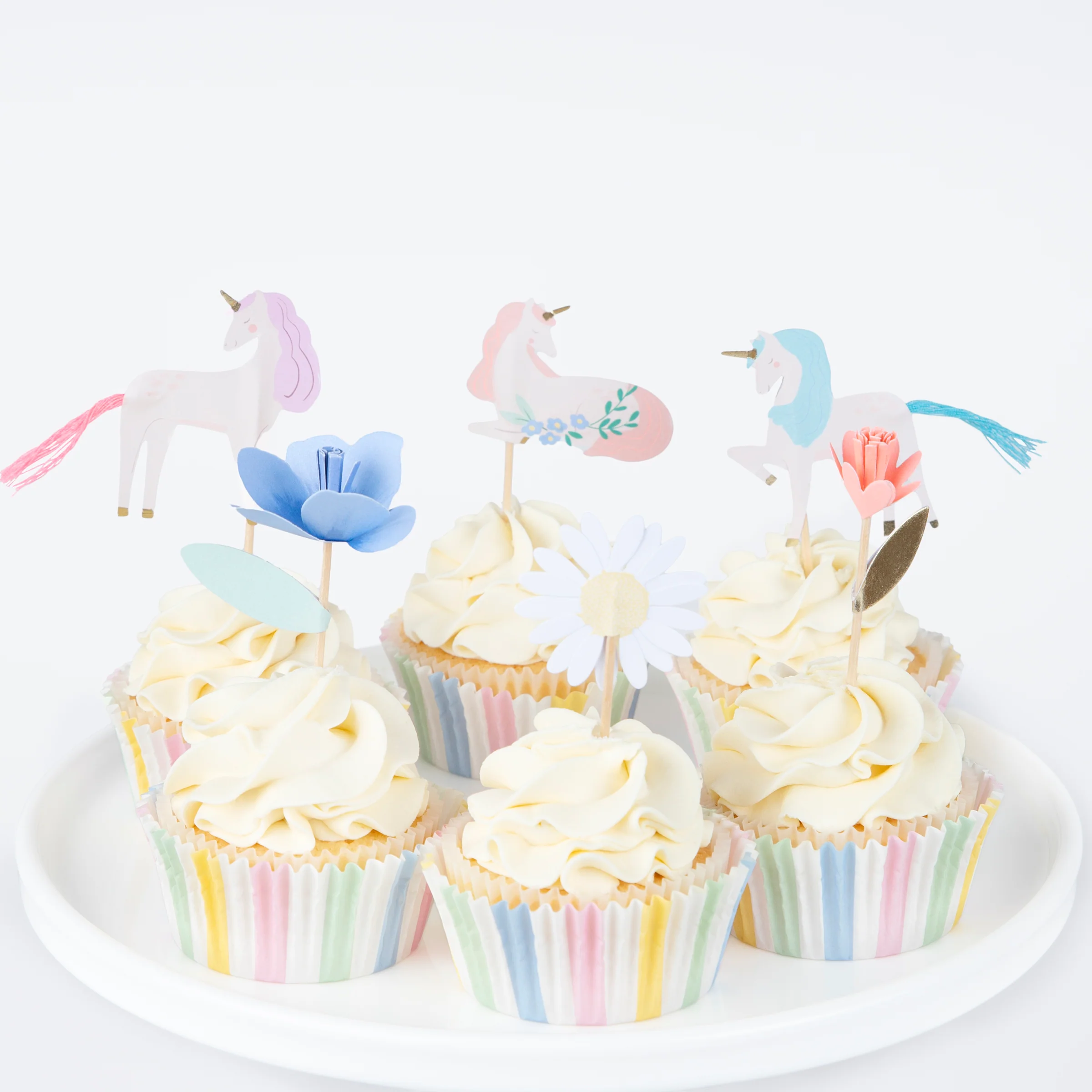Meadow Unicorns Cupcake Kit (x 24 toppers)