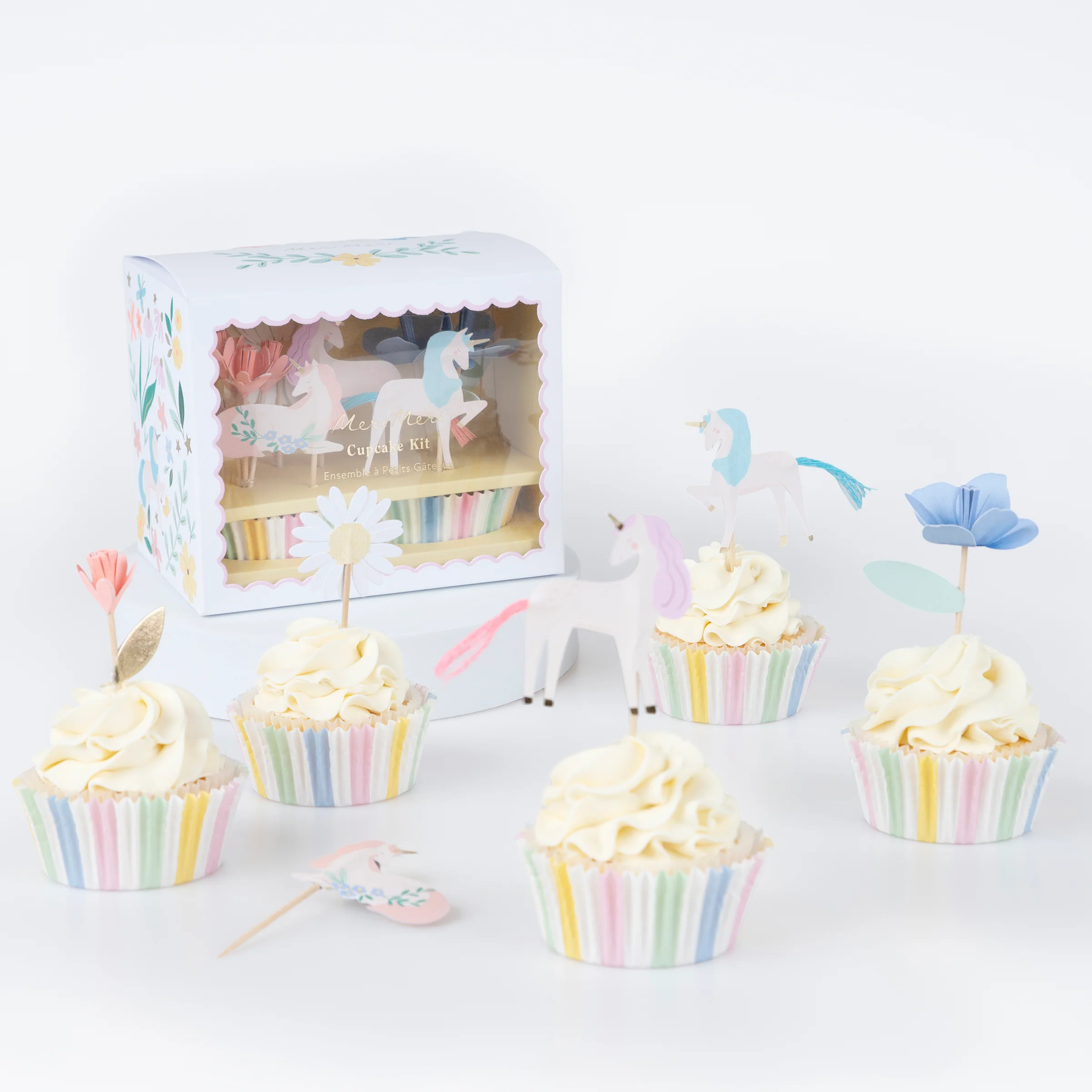 Meadow Unicorns Cupcake Kit (x 24 toppers) - Image 3