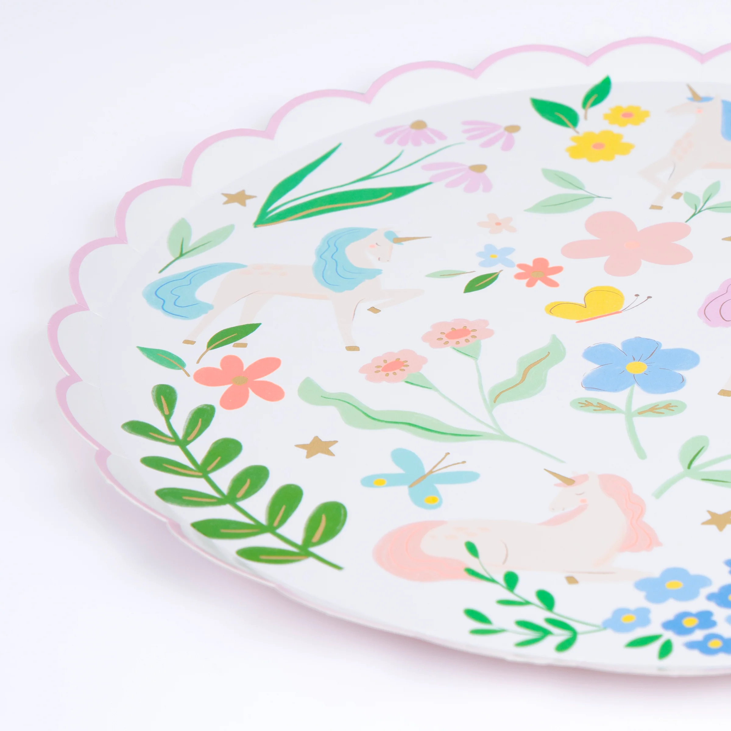 Meadow Unicorns Side Plates (x 8) - Image 2