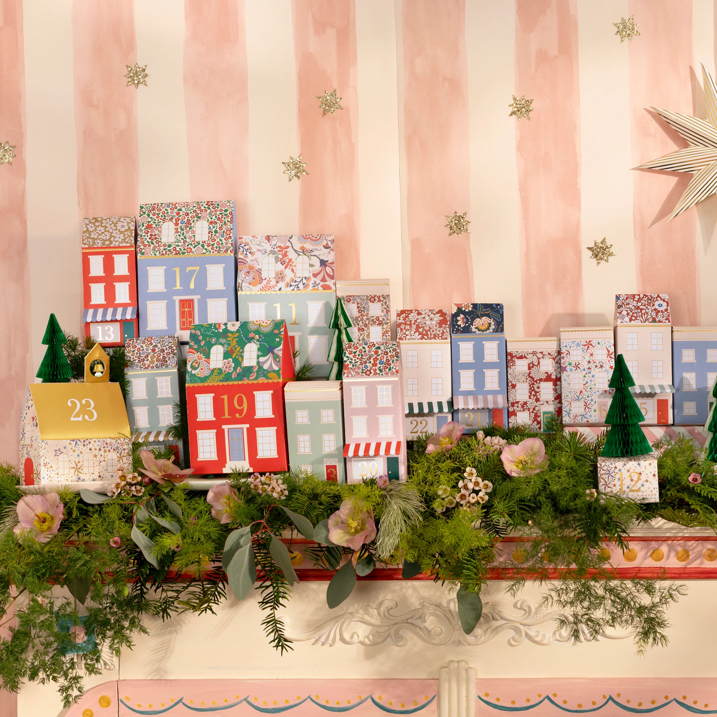 Meri Meri x Liberty Advent Village