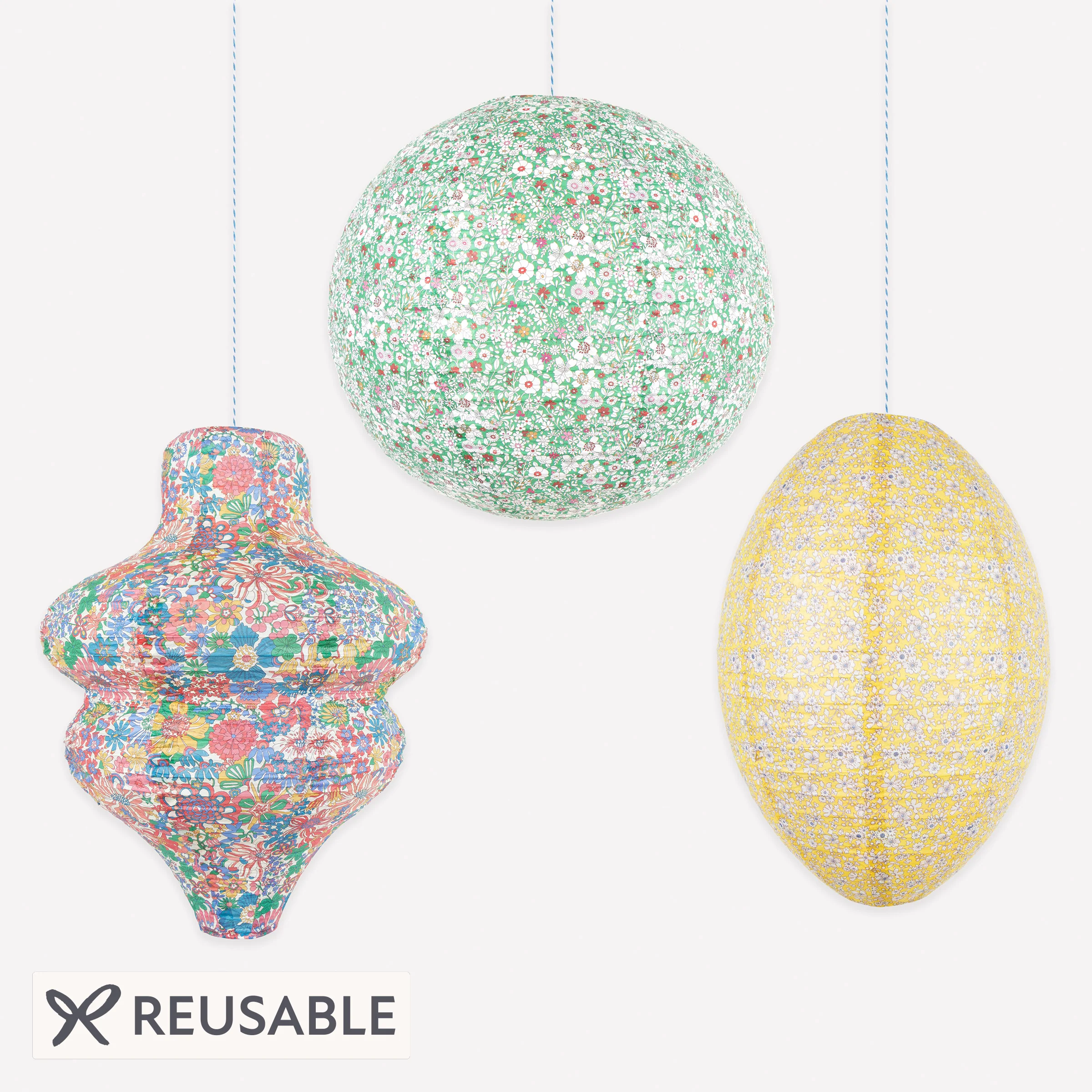 Meri Meri x Liberty Bright Lanterns (x 3)