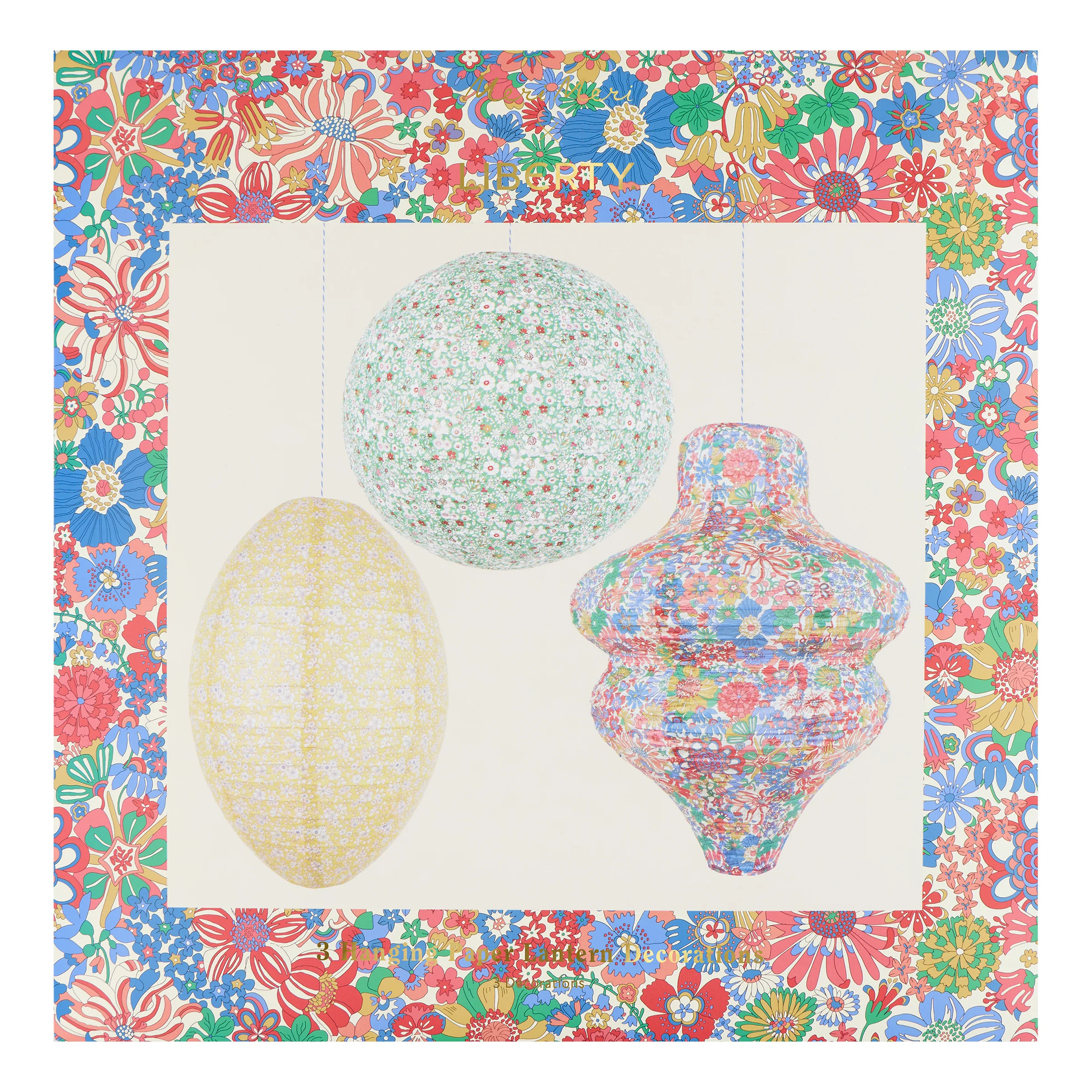 Meri Meri x Liberty Bright Lanterns (x 3) - Image 7