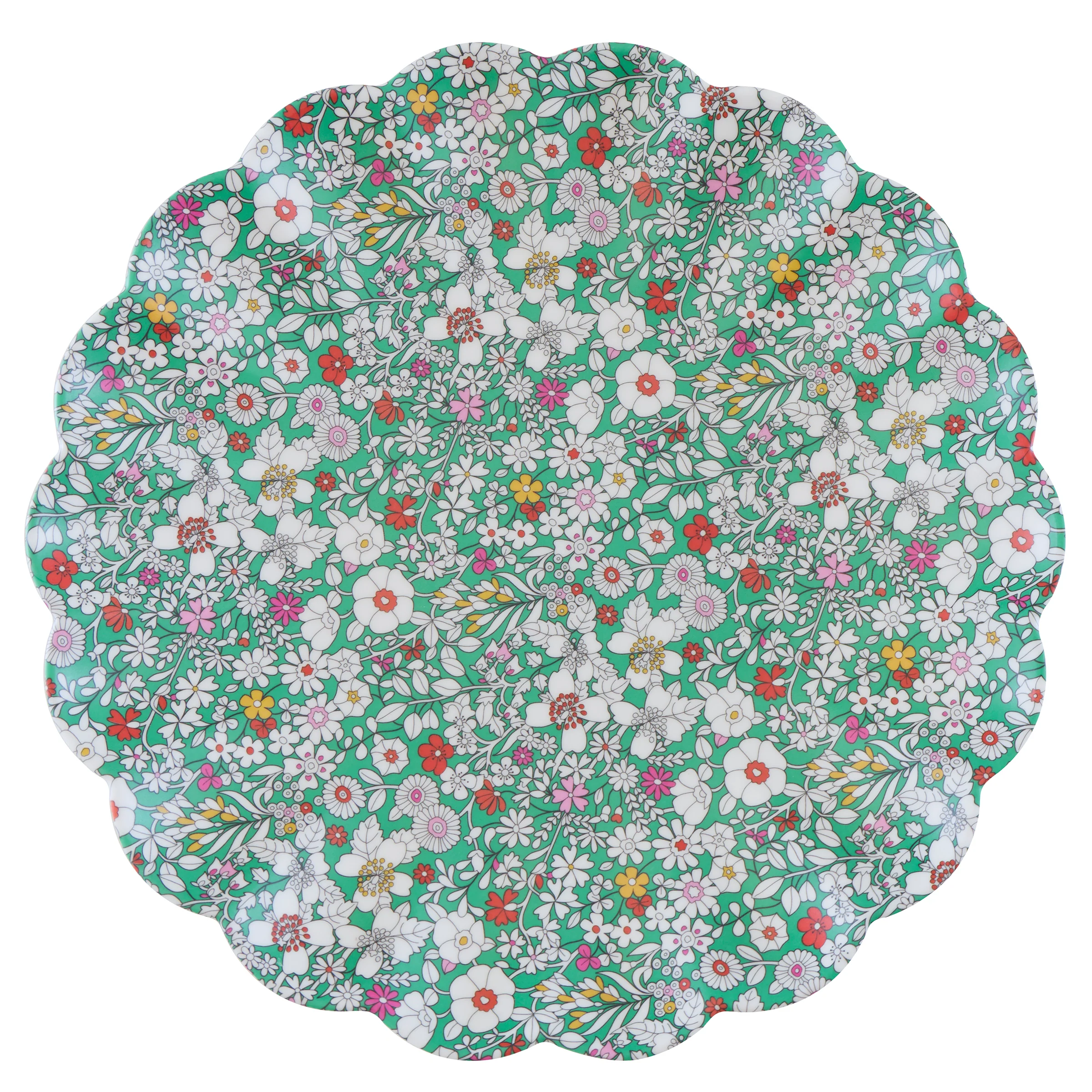 Meri Meri x Liberty Garden Party Reusable Large Plates (x 6) - Image 5