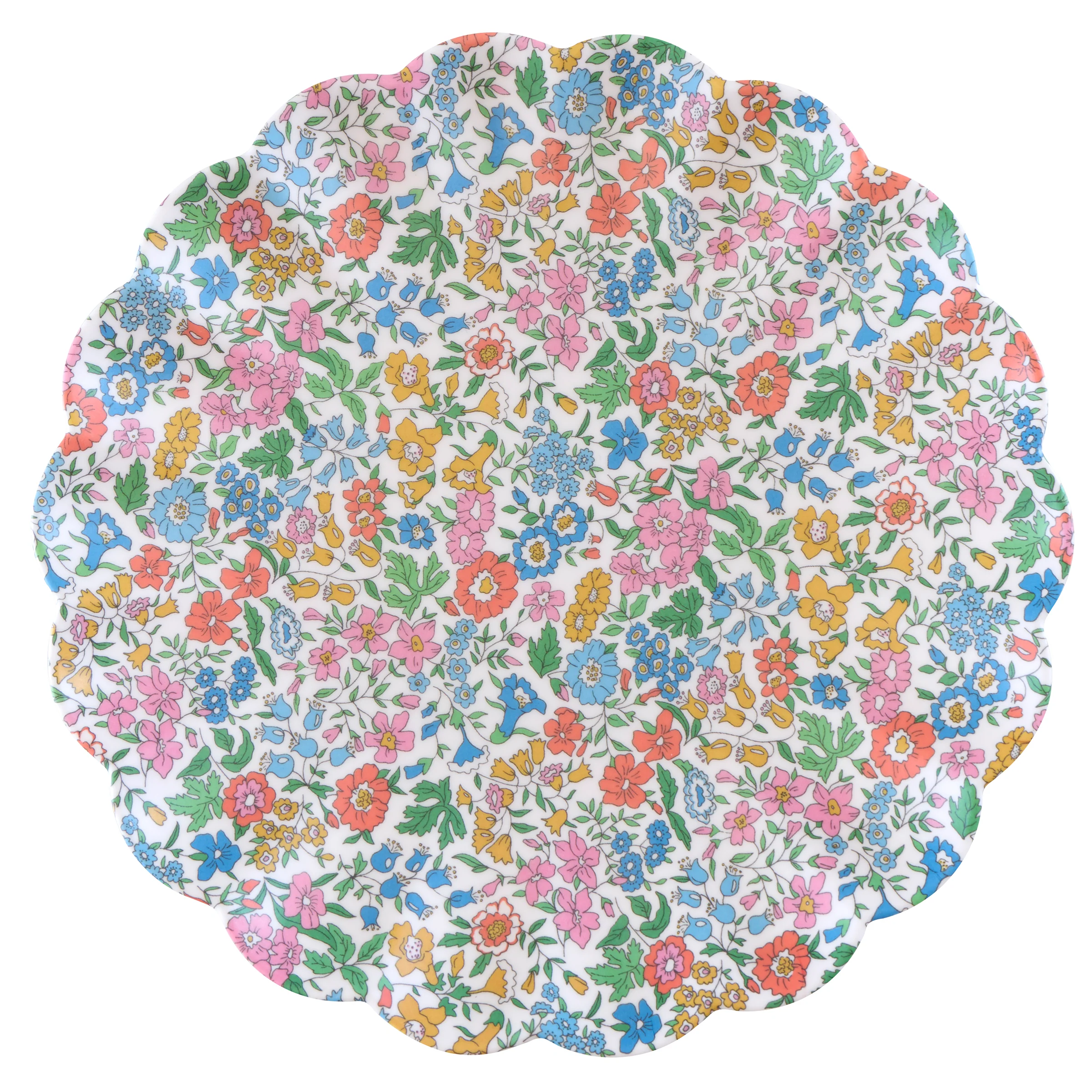Meri Meri x Liberty Garden Party Reusable Large Plates (x 6) - Image 6
