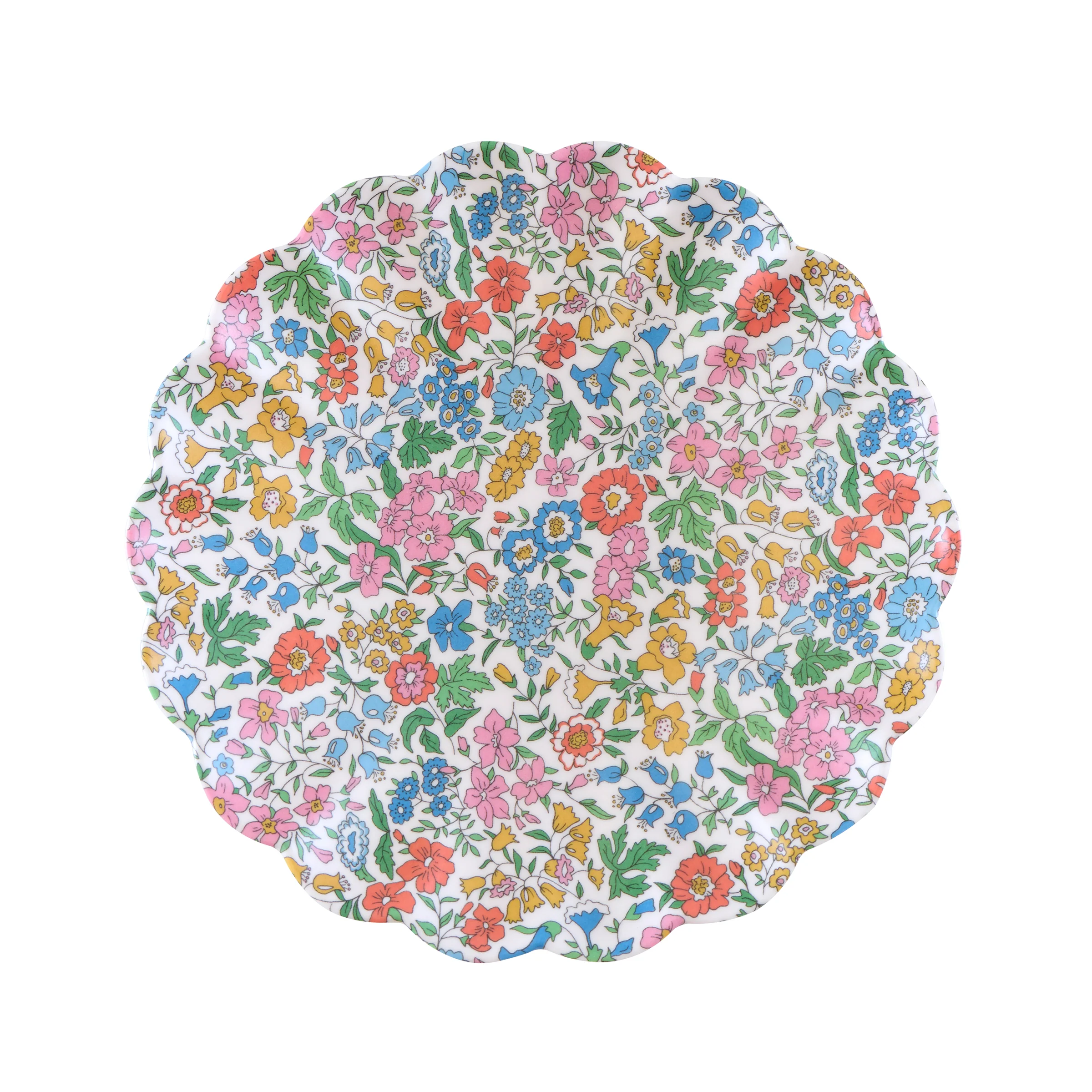 Meri Meri x Liberty Garden Party Reusable Small Plates (x 6) - Image 9