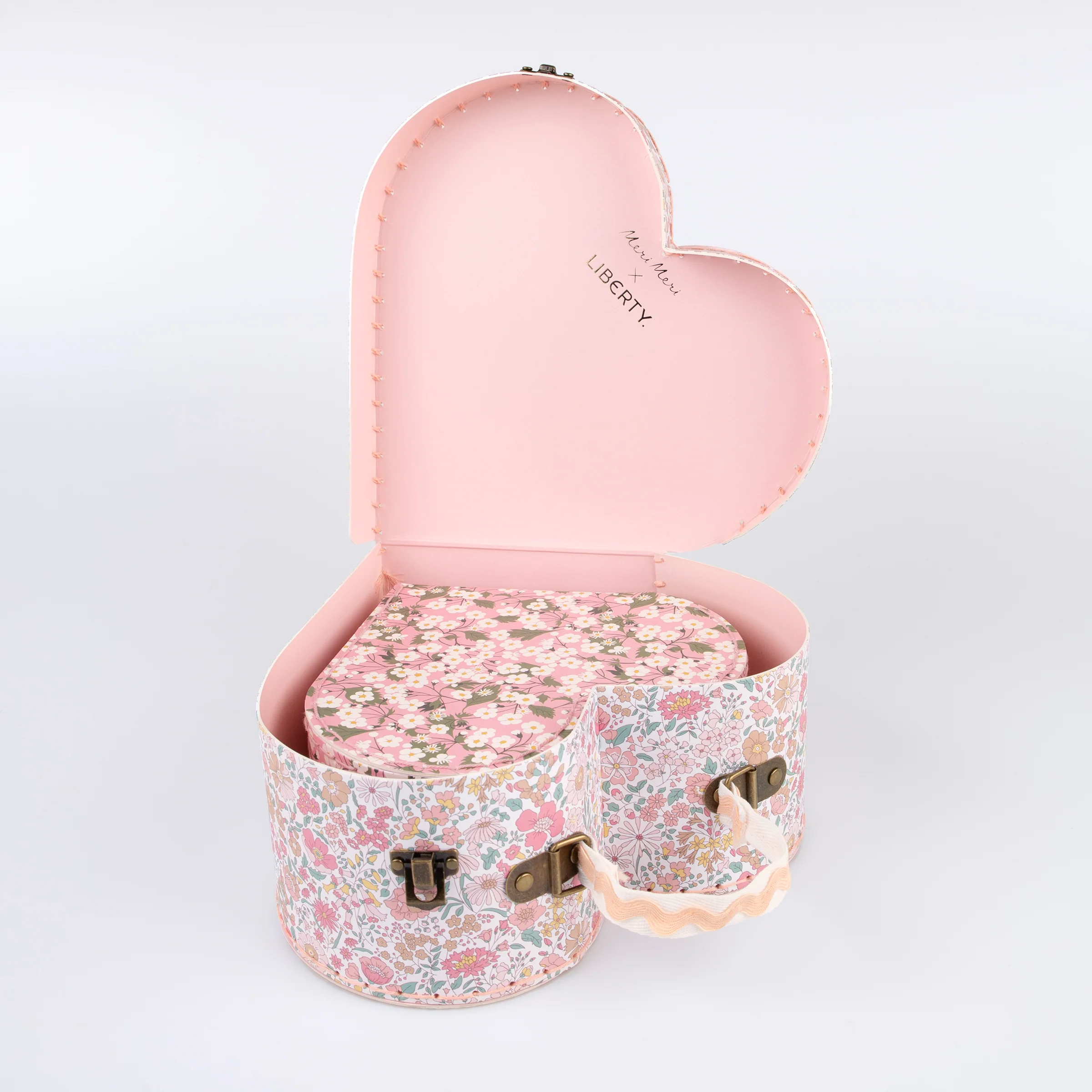 Meri Meri x Liberty Heart Suitcases (x 2) - Image 3