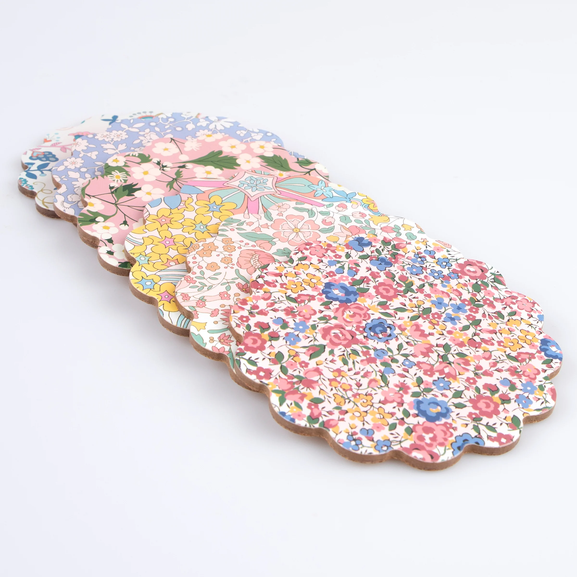 Meri Meri x Liberty Mixed Set Coasters (x 6) - Image 3