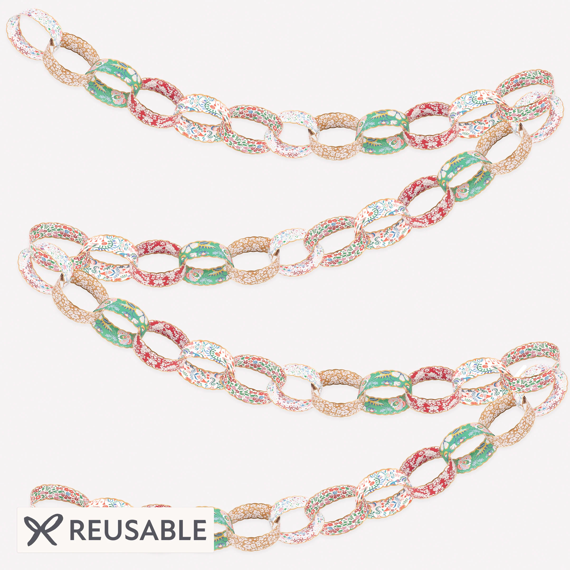 Meri Meri x Liberty Paper Chains Set