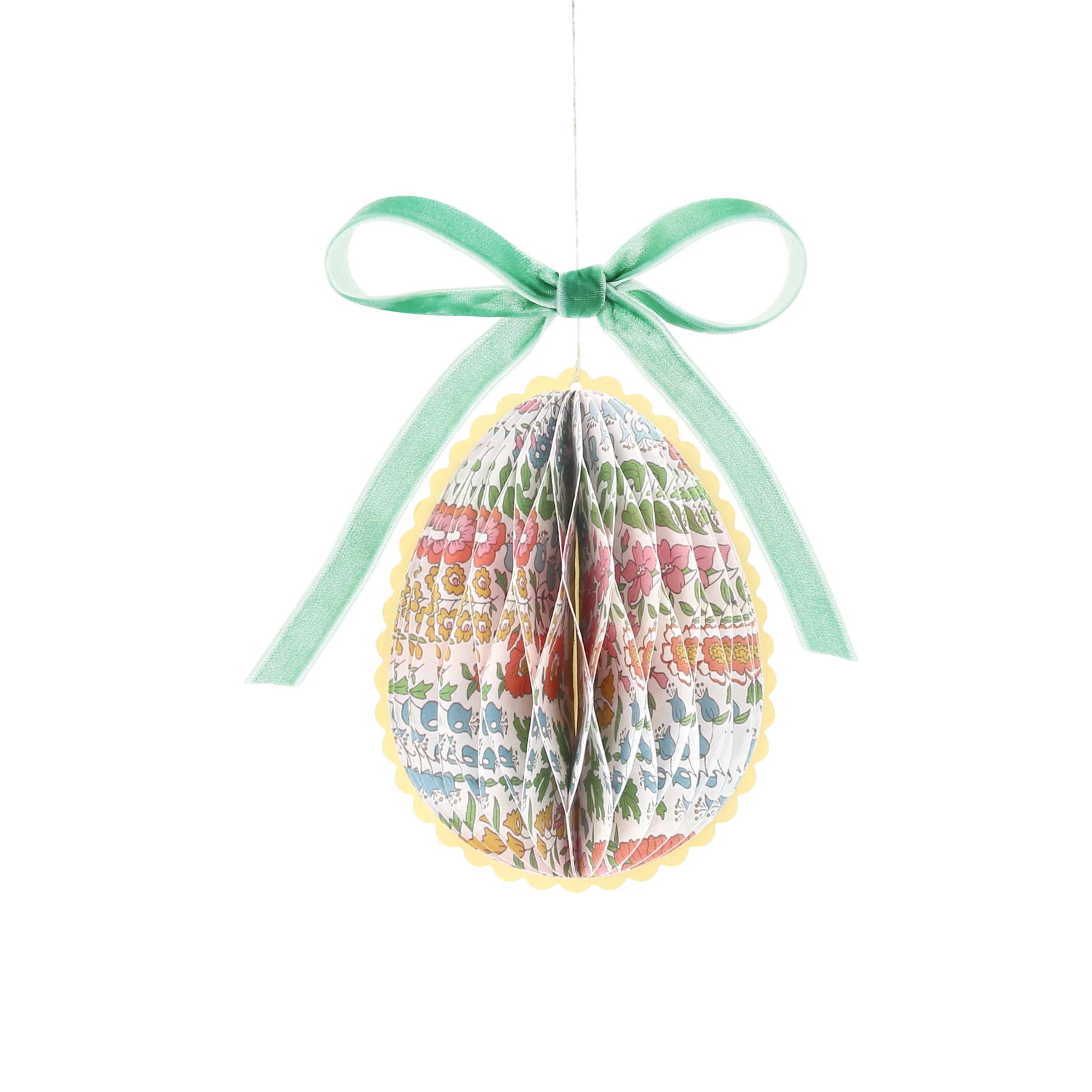 Meri Meri x Liberty Paper Honeycomb Egg Decorations (x 6) - Image 7
