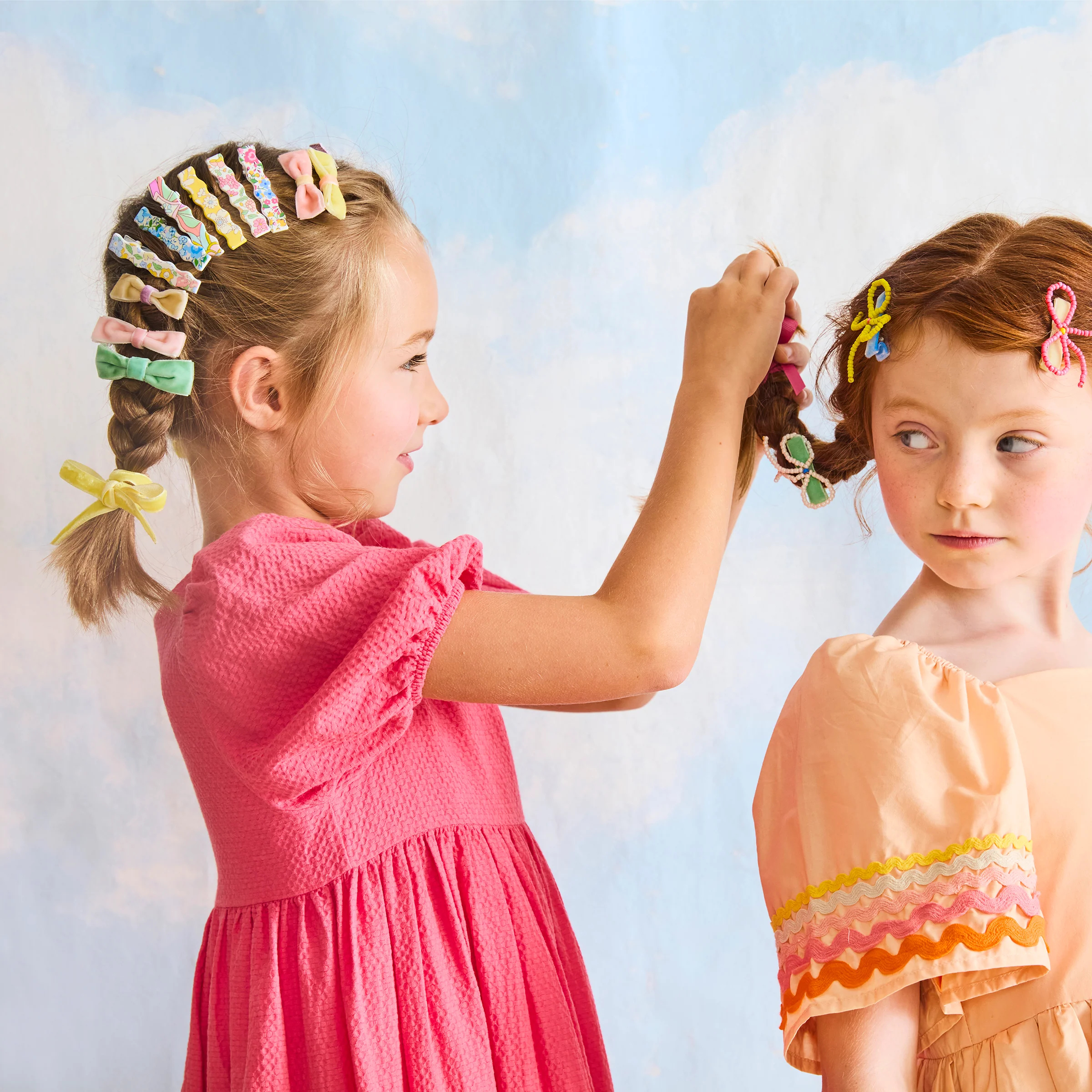Meri Meri x Liberty Wavy Hair Clips (x 8) - Image 2