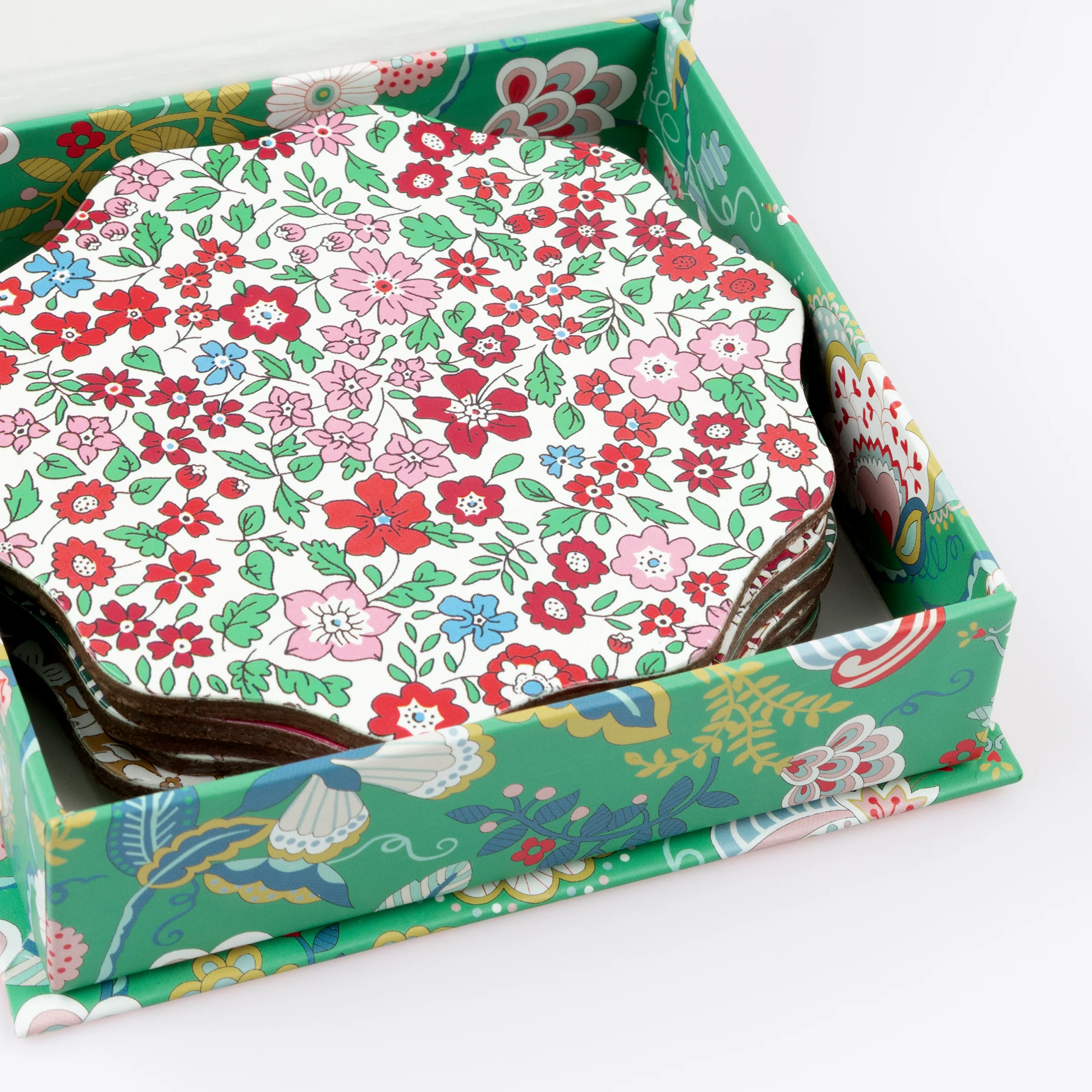 Meri Meri x Liberty Winter Coasters (x 6) - Image 6