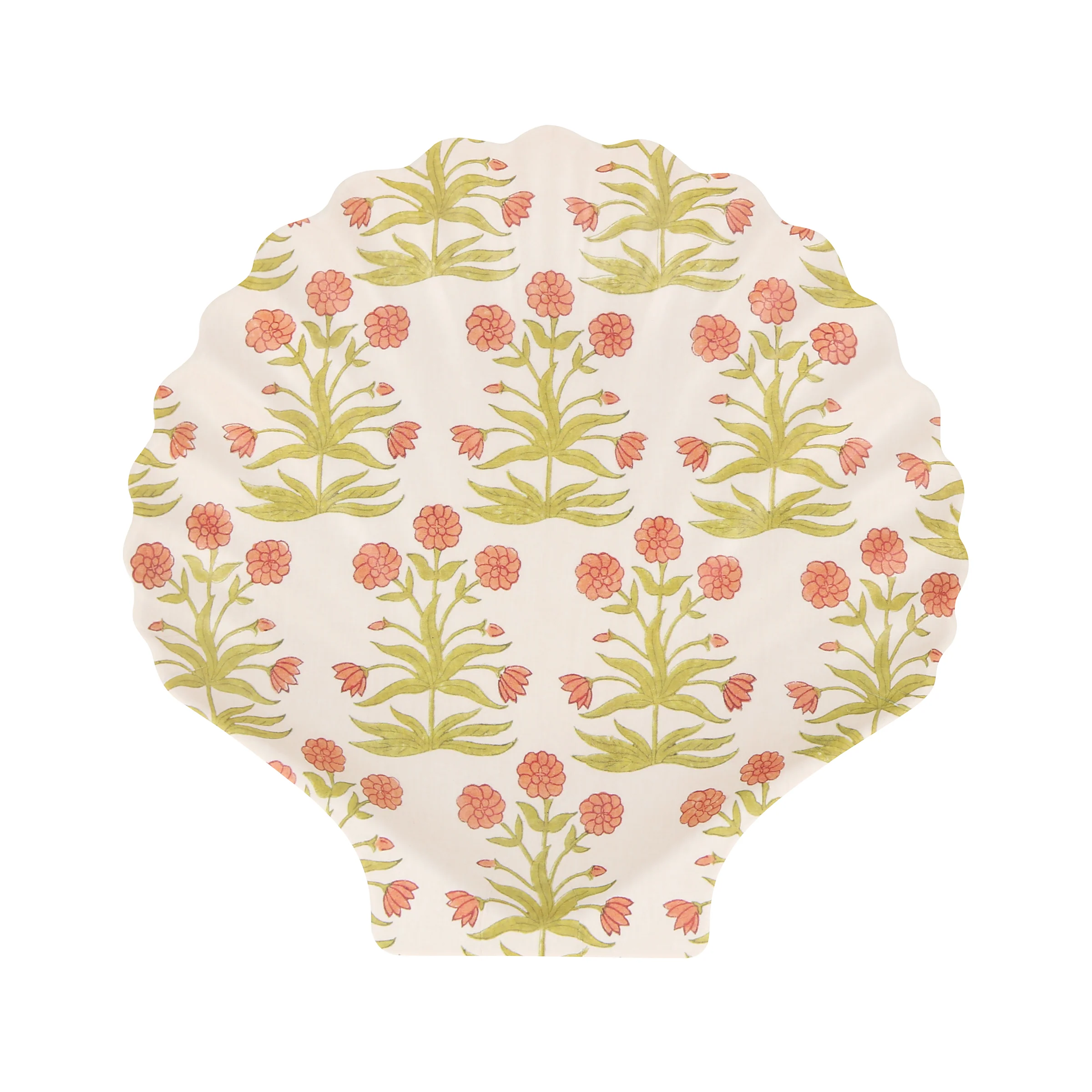 Meri Meri x Molly Mahon Reusable Shell Plates (x 4) - Image 5