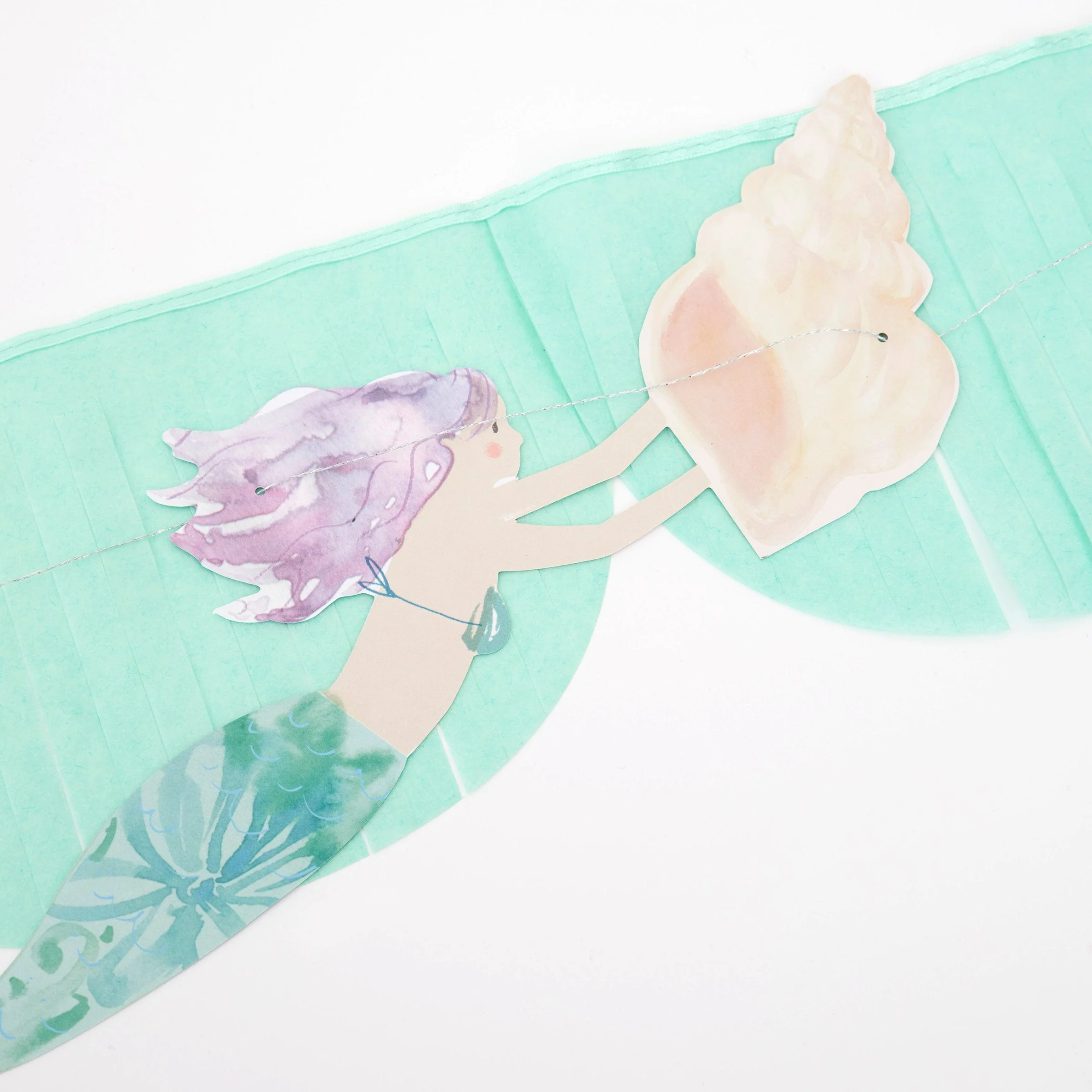 Mermaid Fringe Garland Set - Image 3