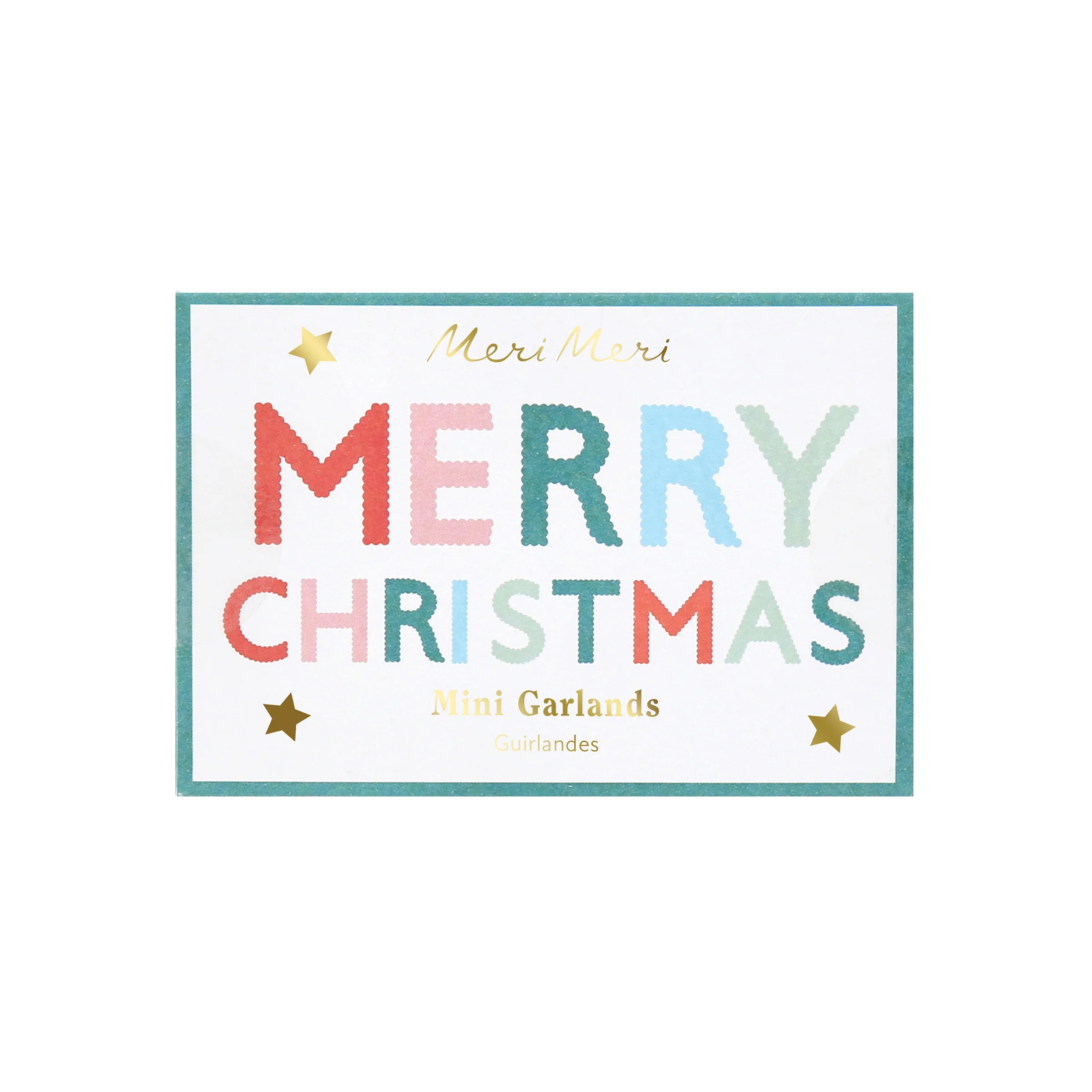 Merry Christmas Mini Matchbox Garland Set - Image 3