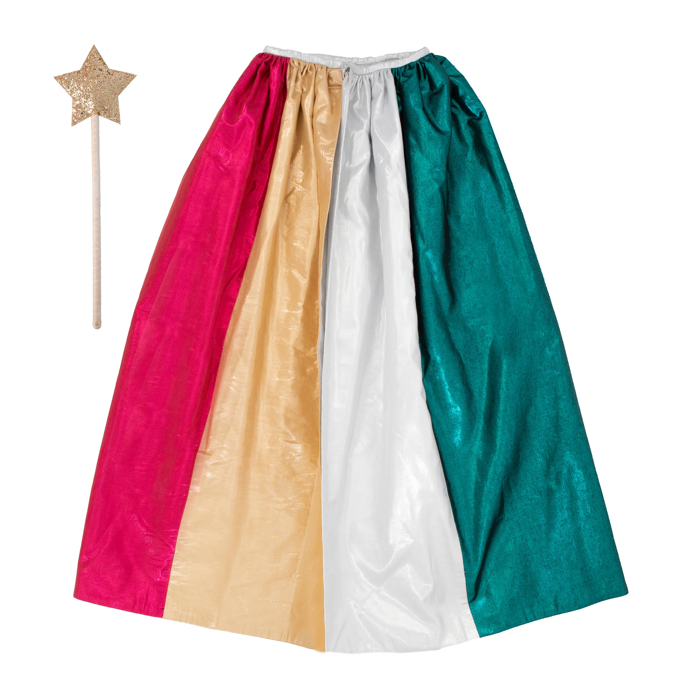 Metallic Rainbow Cape & Wand - Image 7