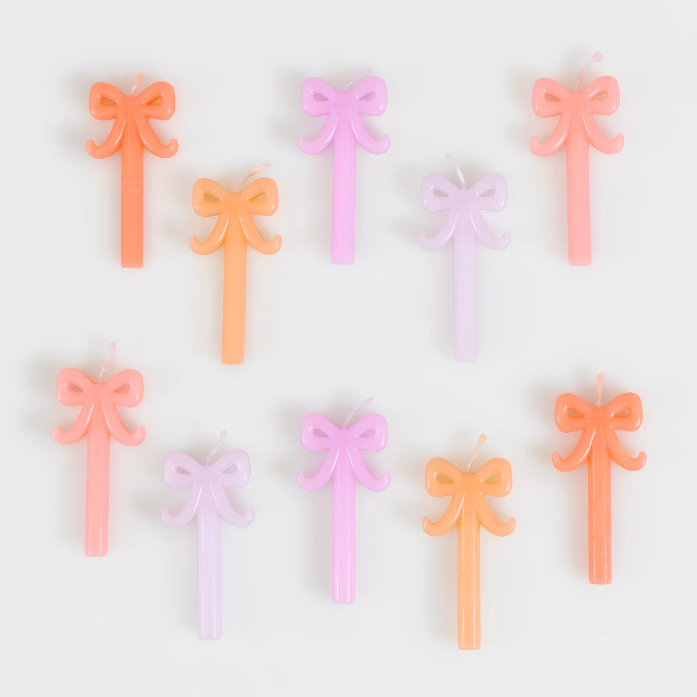 Mini Bow Candles (x 10) - Image 2