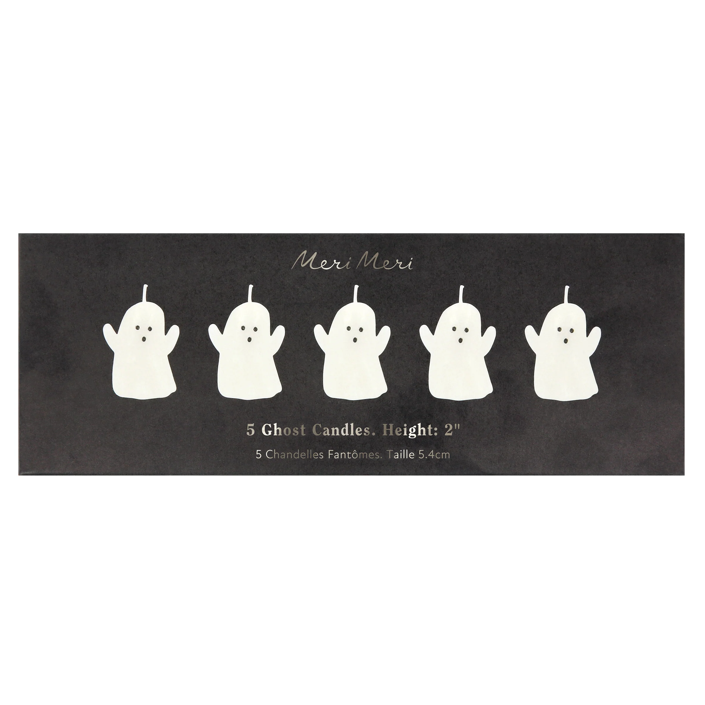 Mini Ghost Candles (x 5) - Image 5