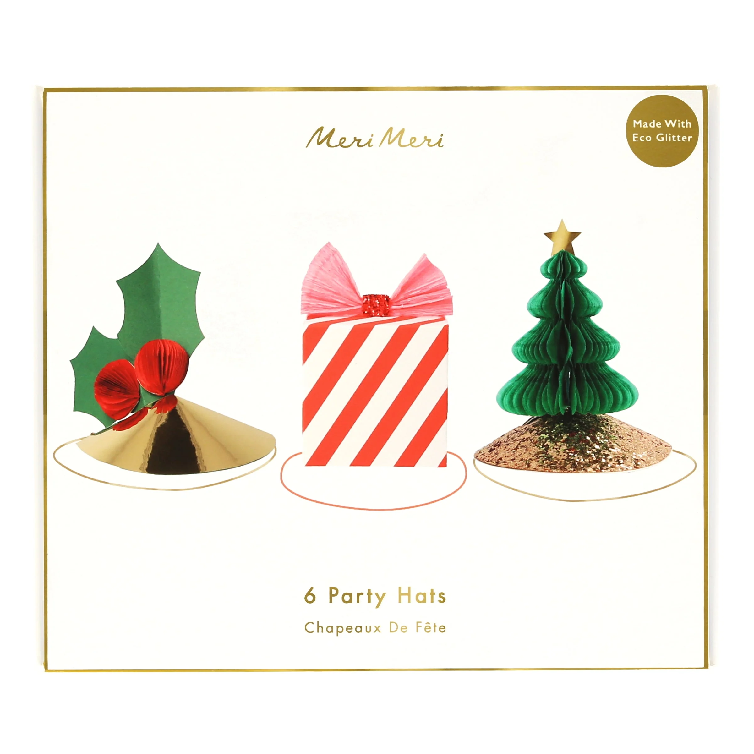 Mixed Christmas Party Hats (x 6) - Image 12