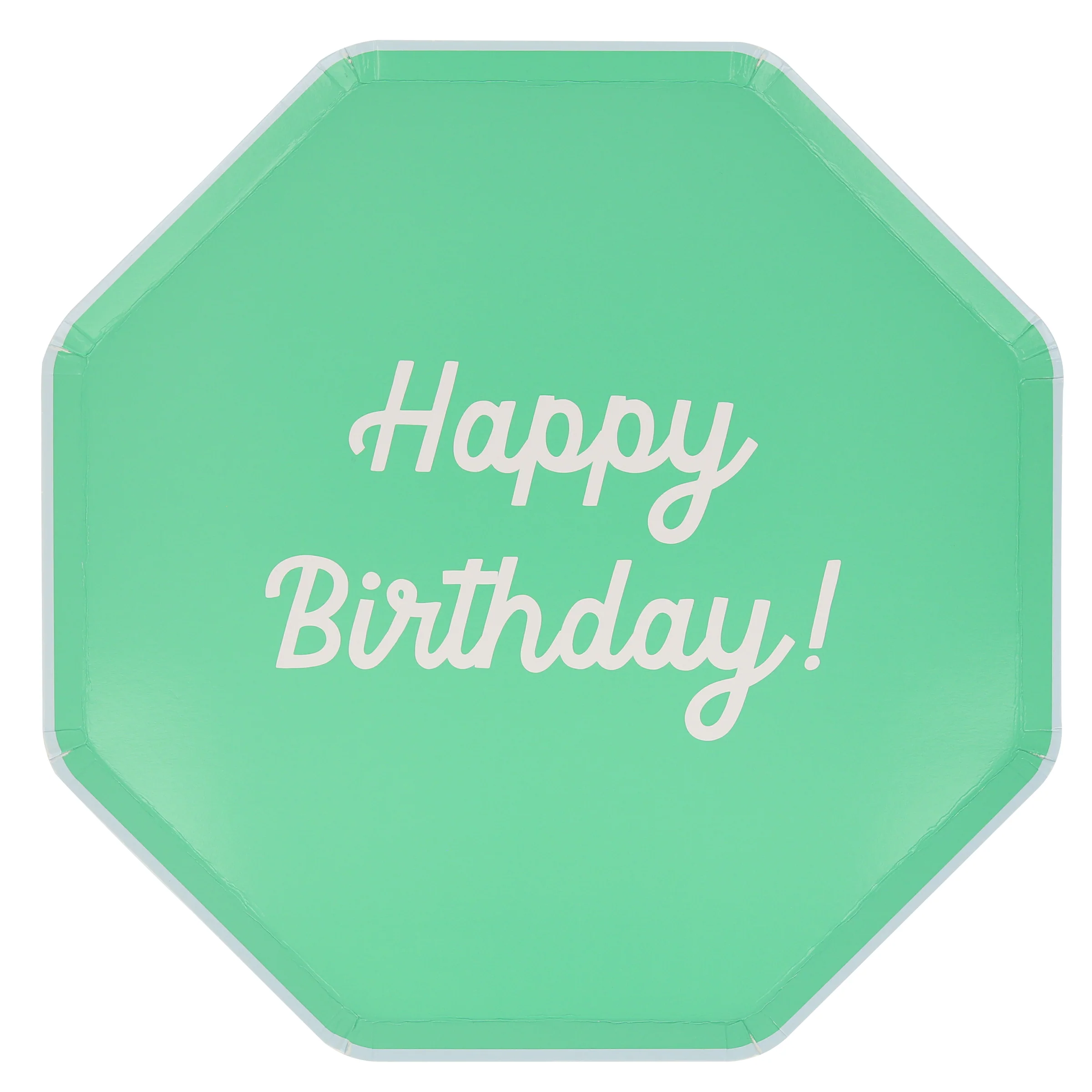 Mixed Happy Birthday Dinner Plates (x 8) - Image 3