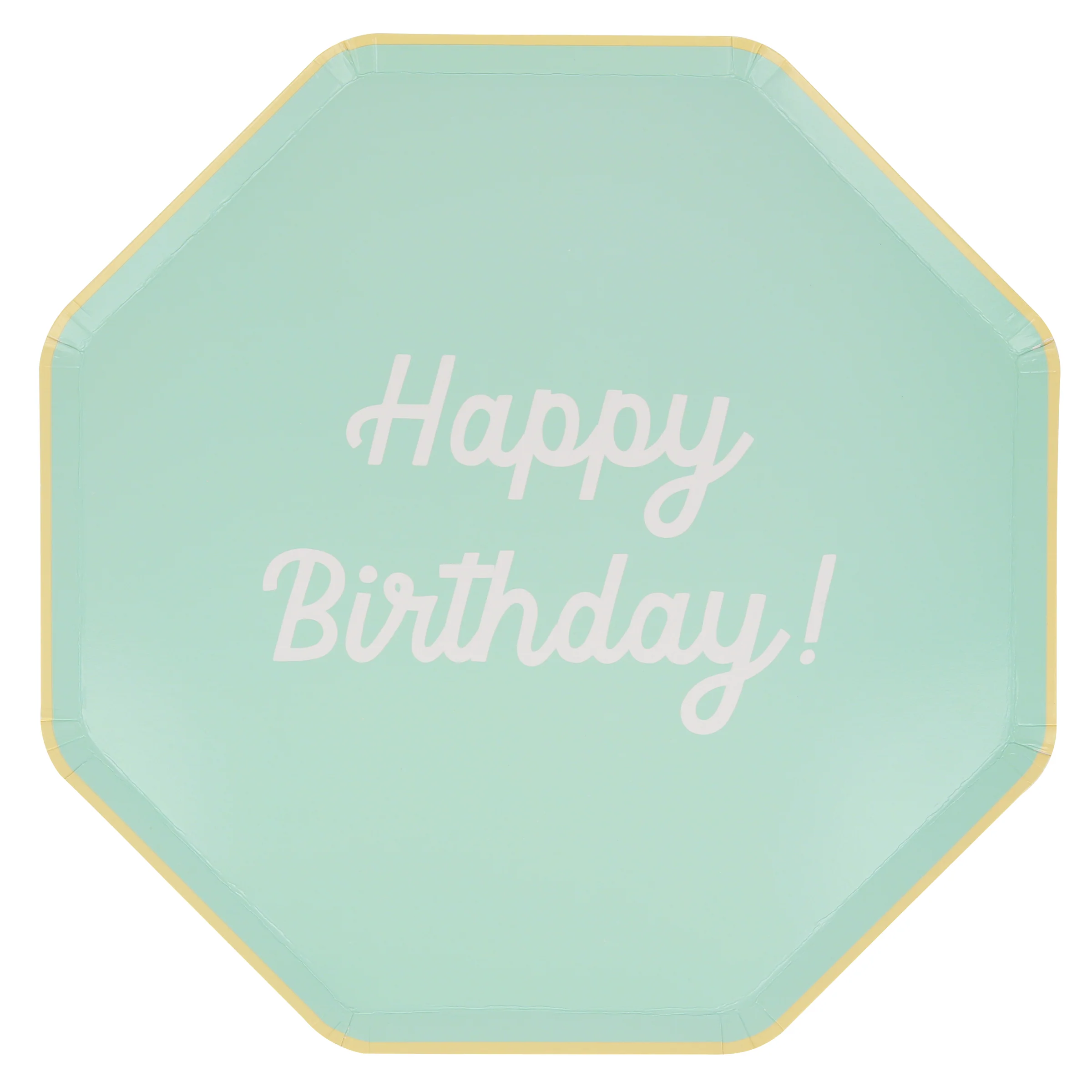 Mixed Happy Birthday Dinner Plates (x 8) - Image 5
