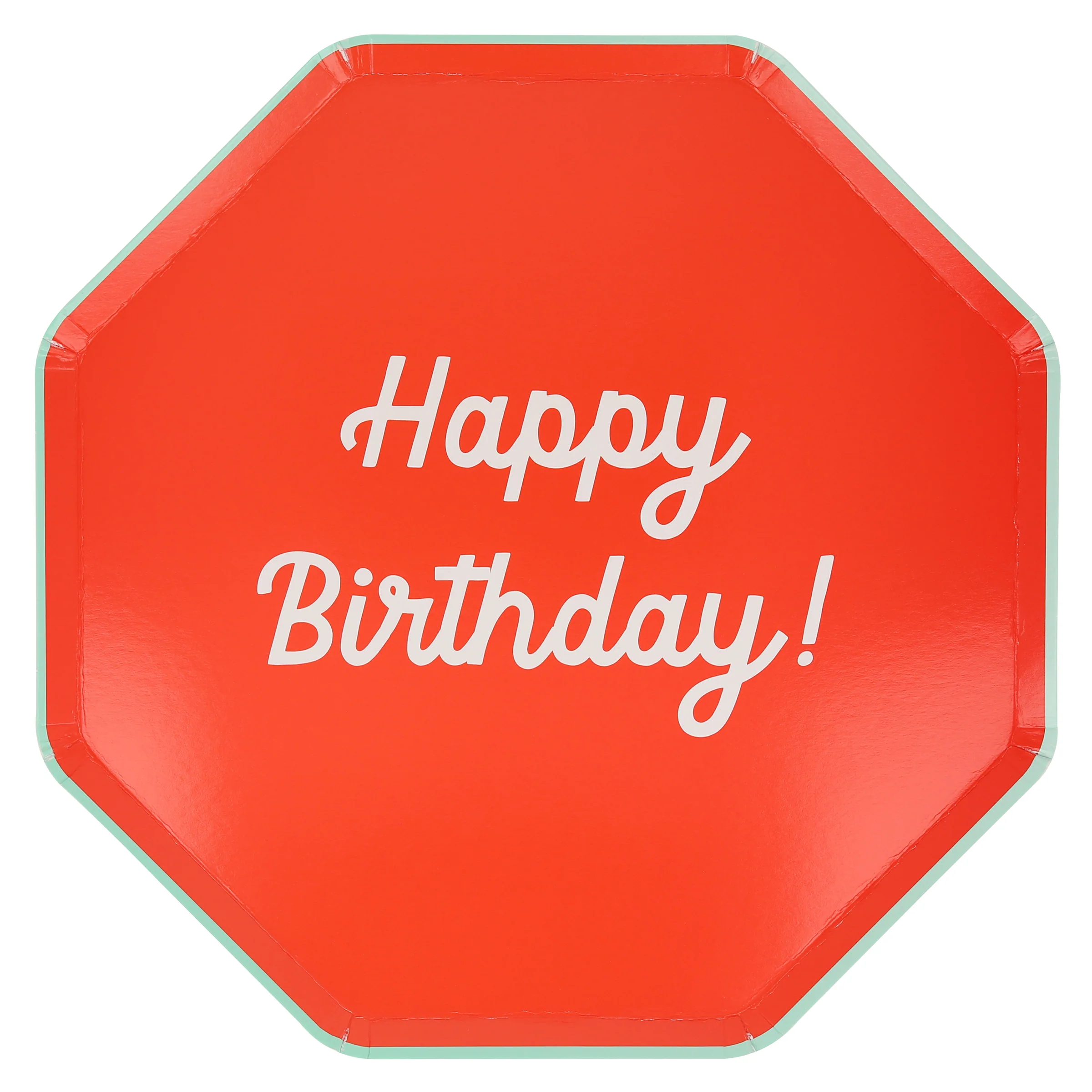 Mixed Happy Birthday Dinner Plates (x 8) - Image 7