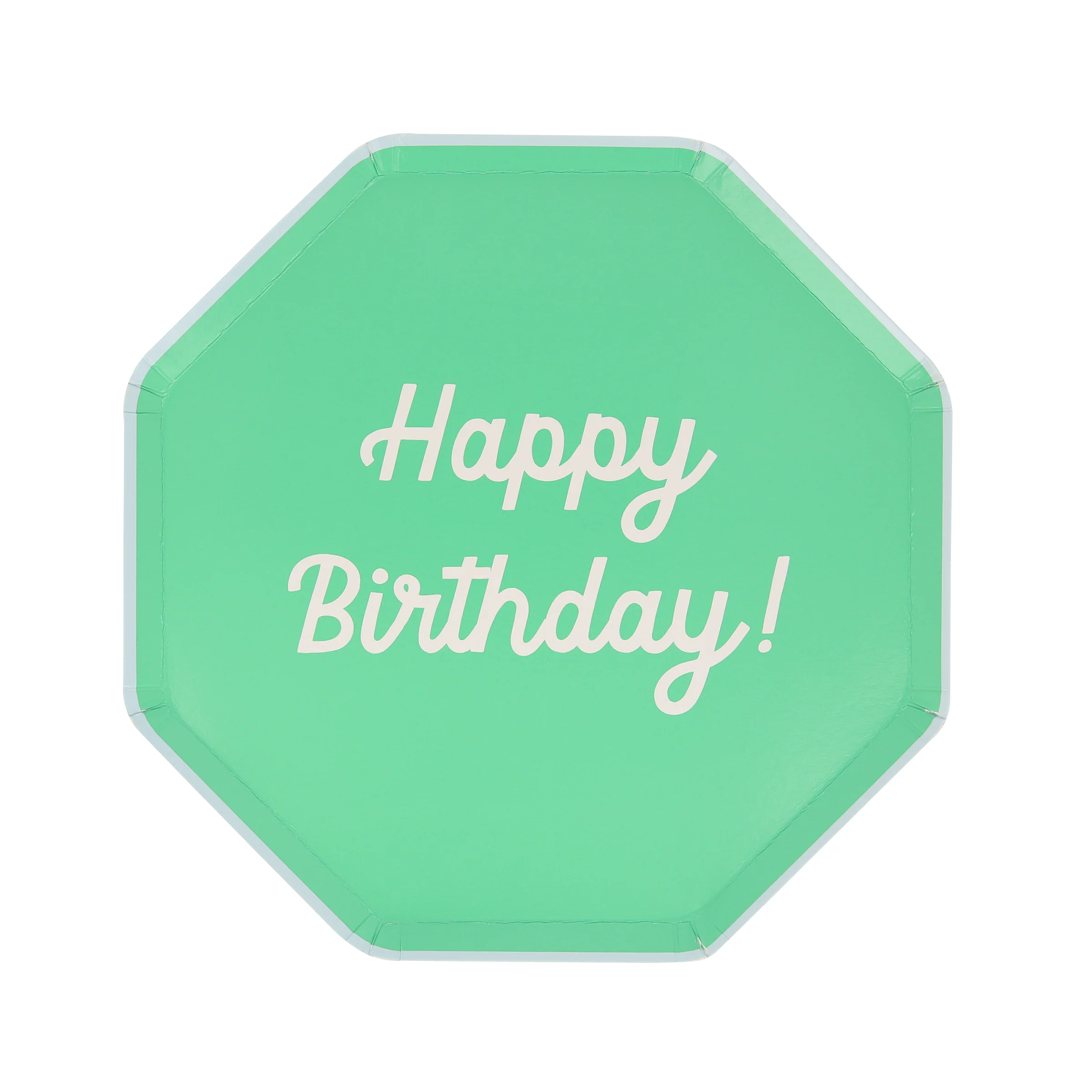 Mixed Happy Birthday Side Plates (x 8) - Image 4